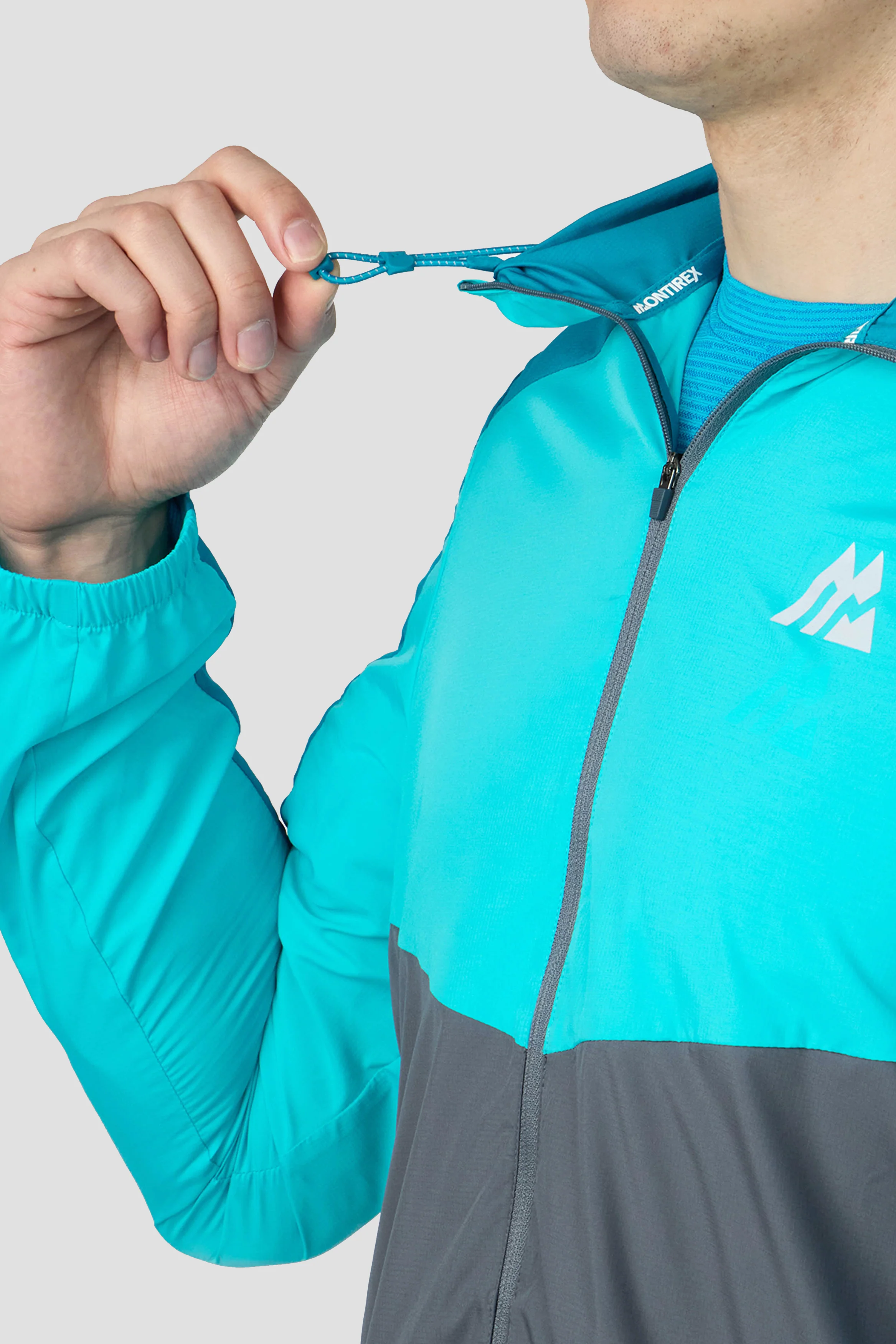 Breeze 3.0 Windbreaker - Aisen/Vivid Aqua/Slate Grey - Image 5