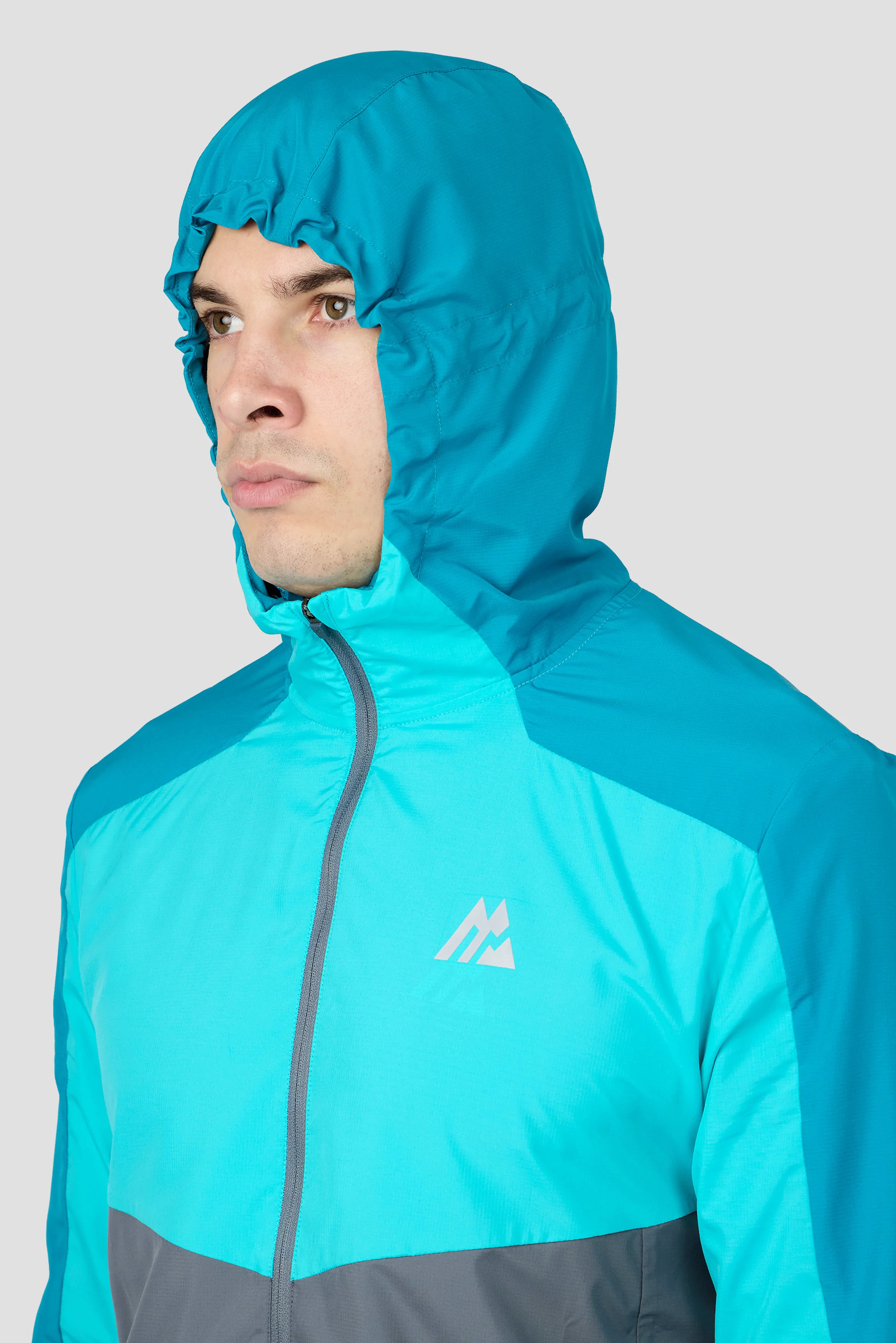 Breeze 3.0 Windbreaker - Aisen/Vivid Aqua/Slate Grey - Image 7