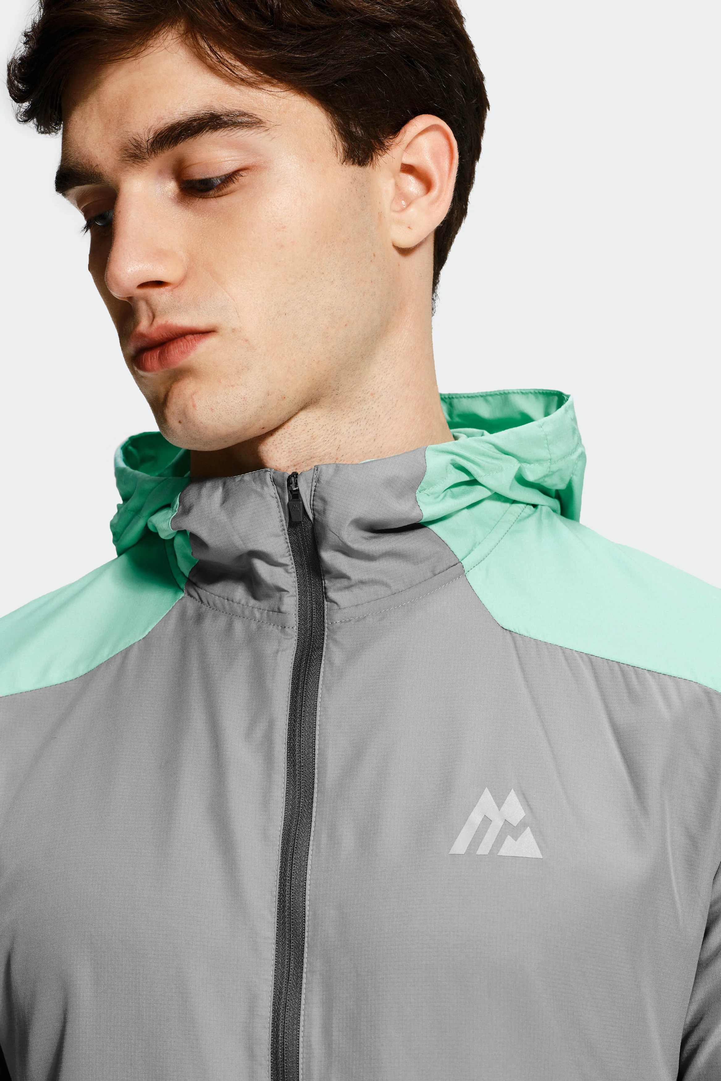 Breeze 3.0 Windbreaker - Duck Egg/Platinum Grey/Cement Grey - Image 3