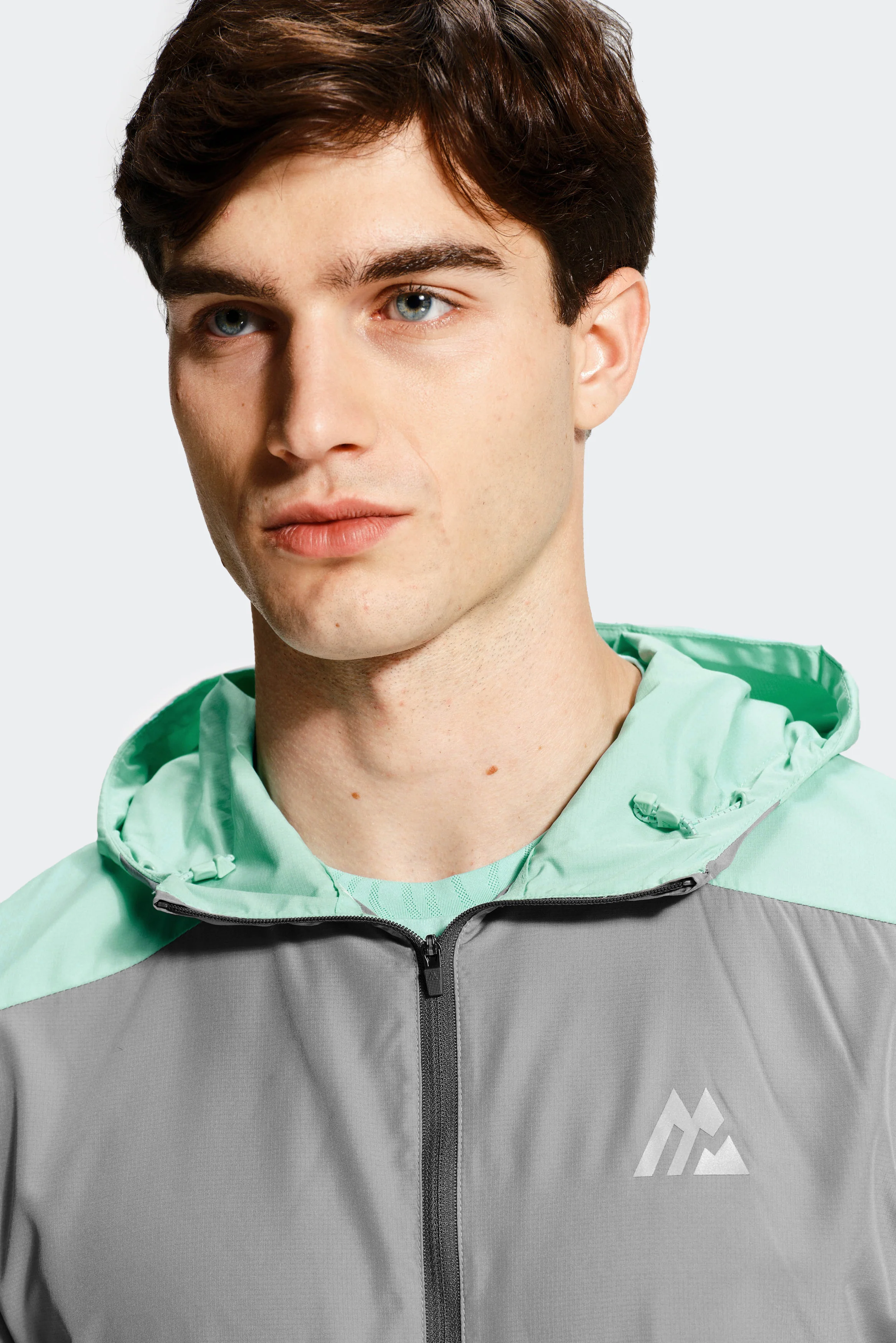 Breeze 3.0 Windbreaker - Duck Egg/Platinum Grey/Cement Grey - Image 4