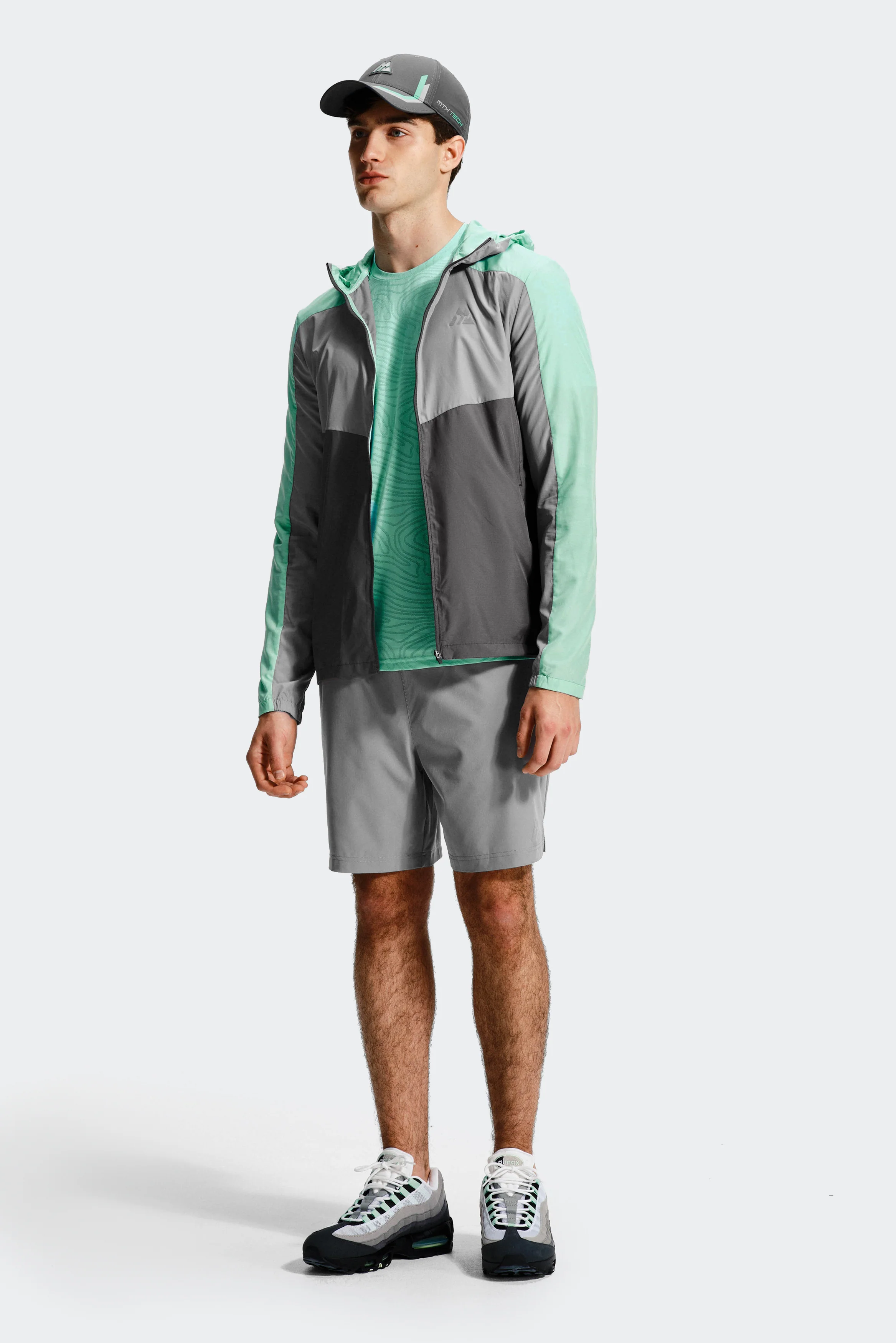 Breeze 3.0 Windbreaker - Duck Egg/Platinum Grey/Cement Grey - Image 8