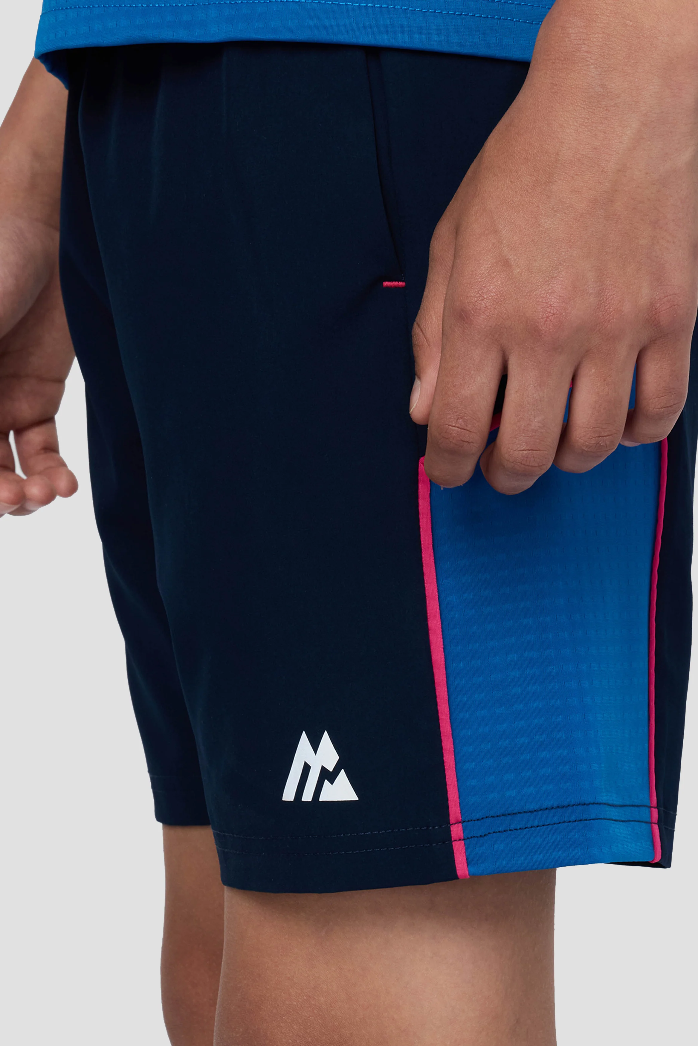 Boys Chroma Short - Midnight Blue/Cobalt/Cerise - Image 5