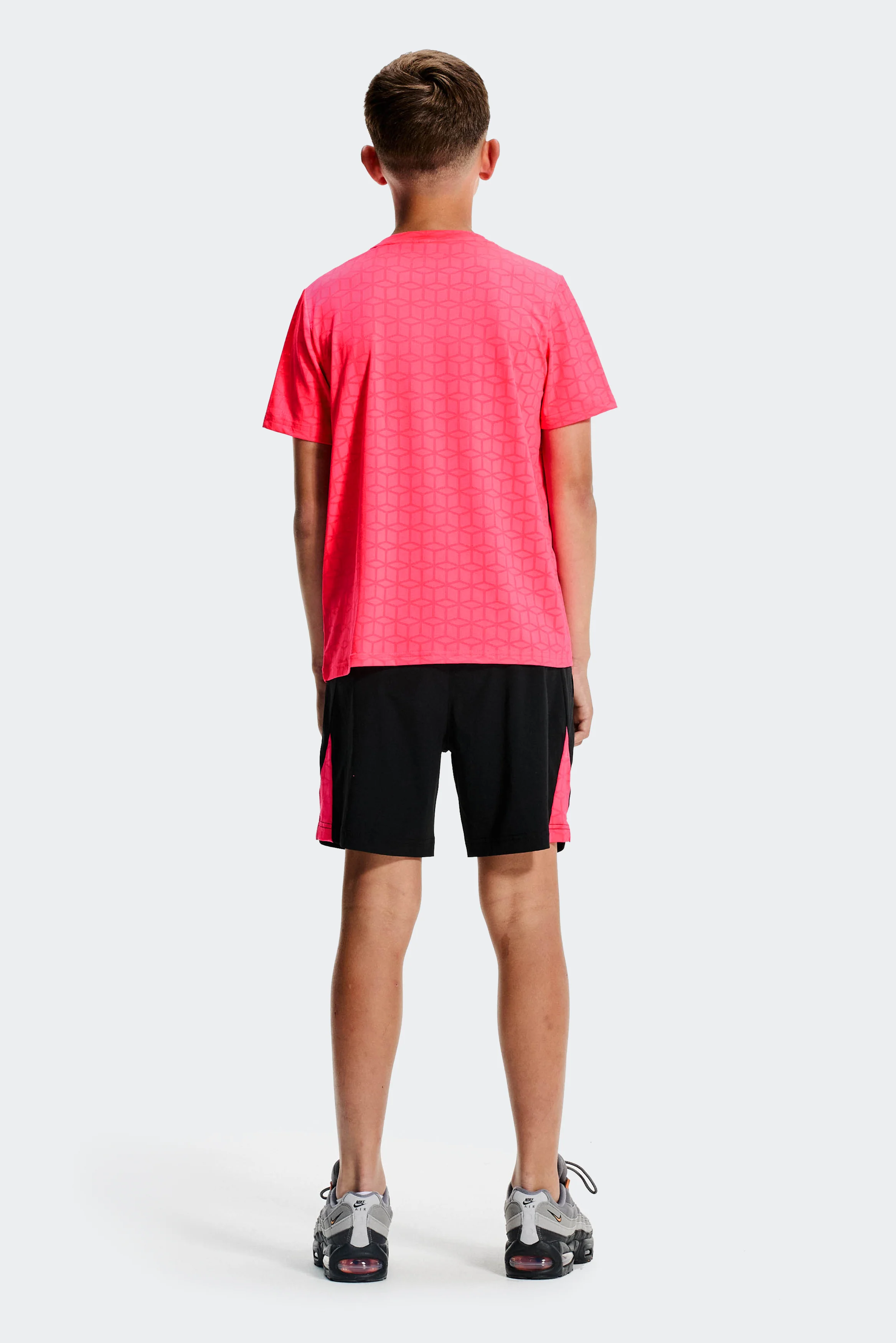 Boys Cube Short - Black/Shocking Pink - Image 4