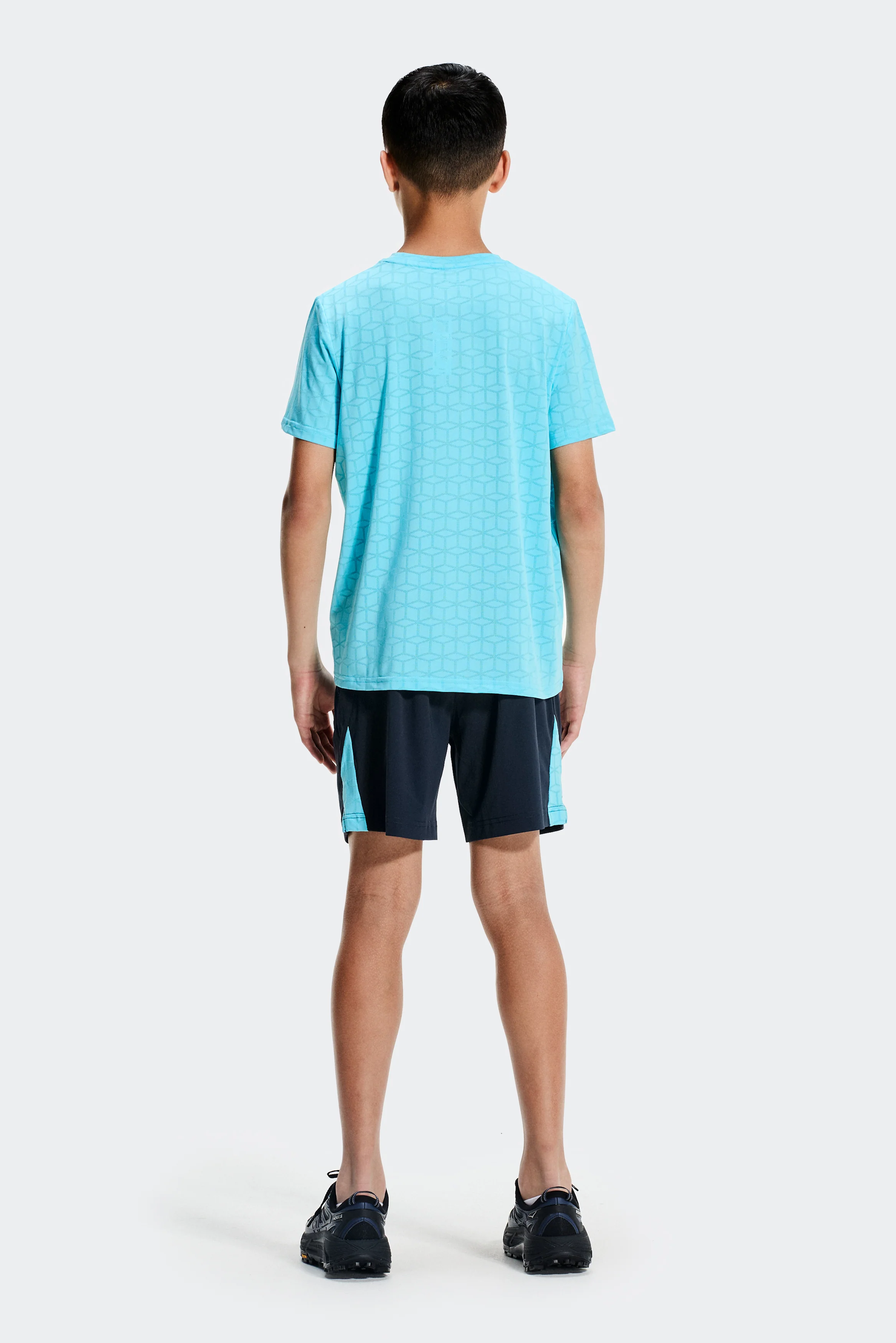 Boys Cube Short - Midnight Blue/Neon Sky - Image 4