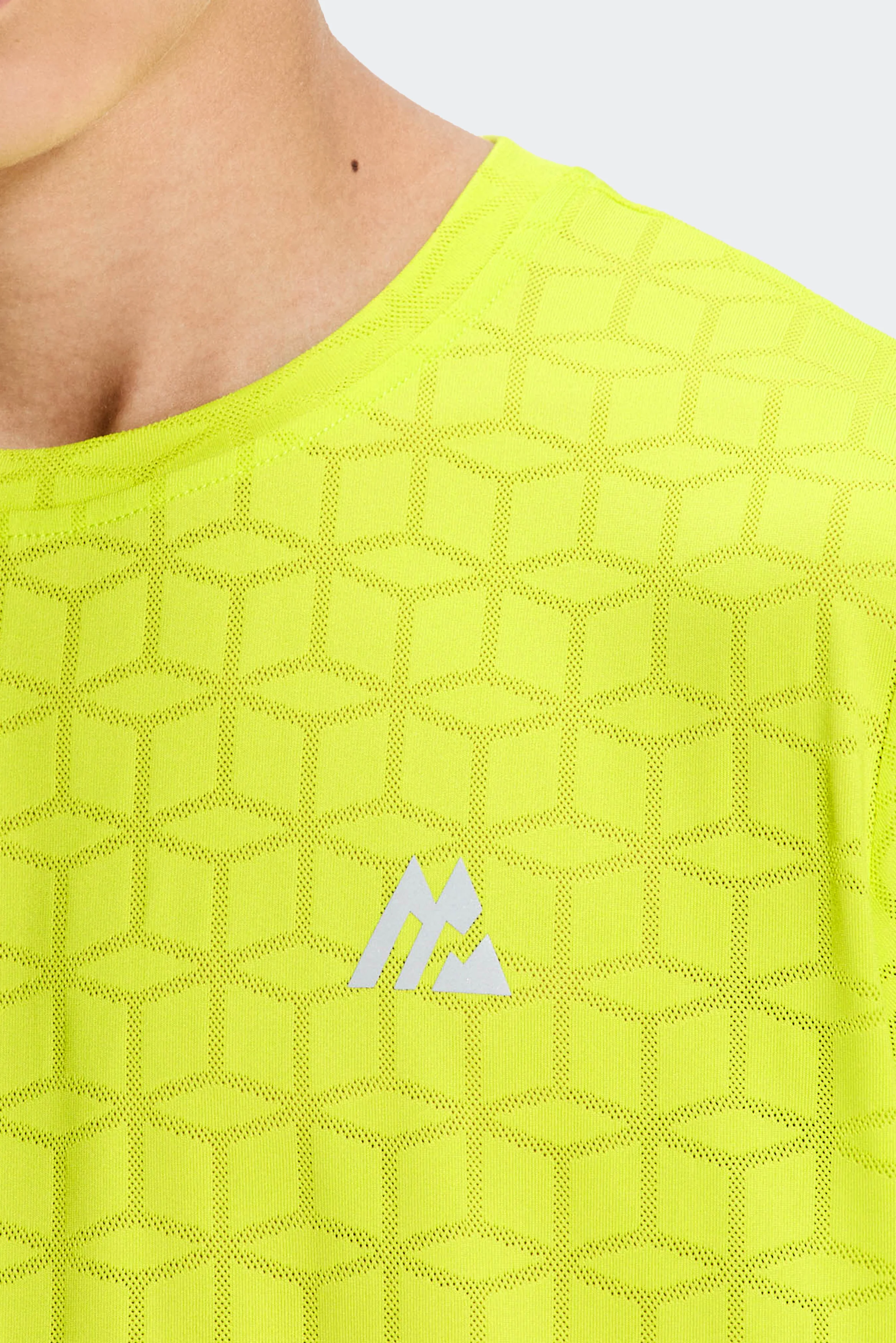 Boys Cube T-Shirt - Electric Lime - Image 3