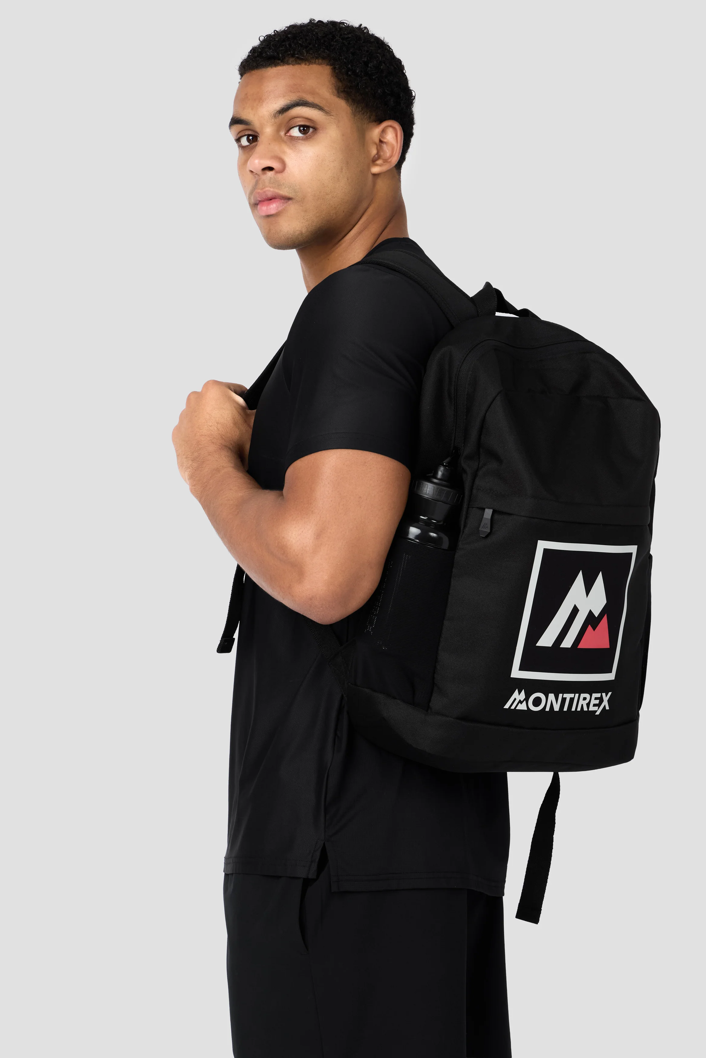 Essential Box Backpack - Black - Image 2