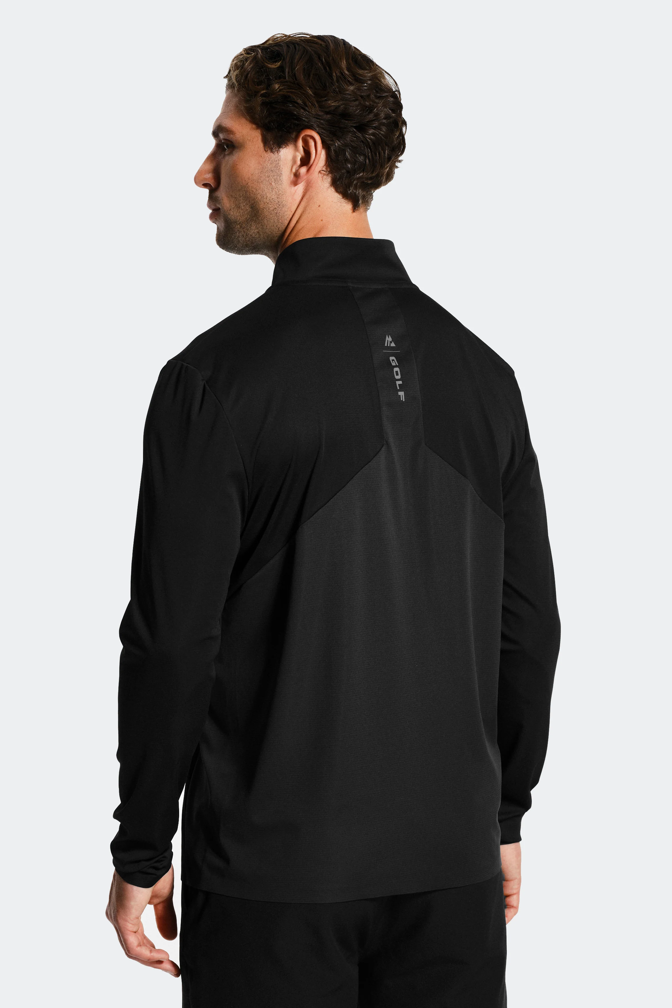 Golf 1/4 Zip - Black/Onyx - Image 3