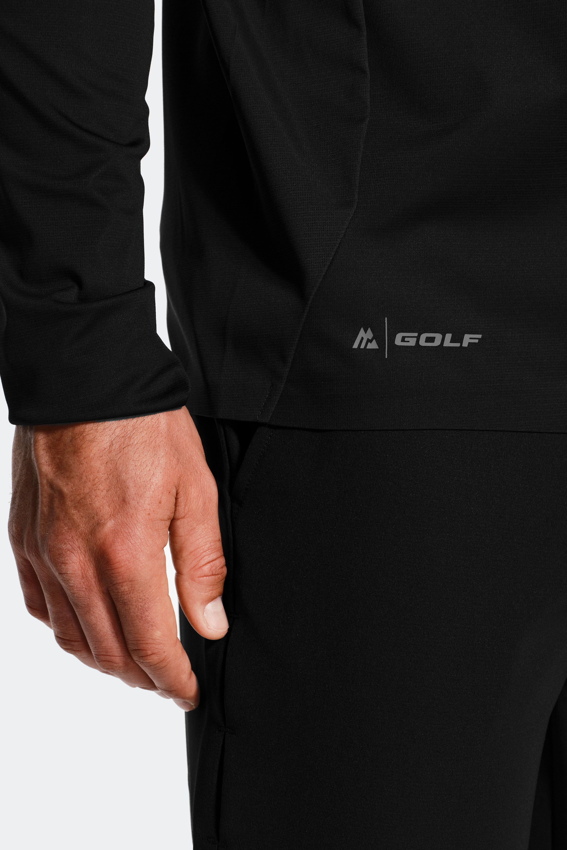 Golf 1/4 Zip - Black/Onyx - Image 5
