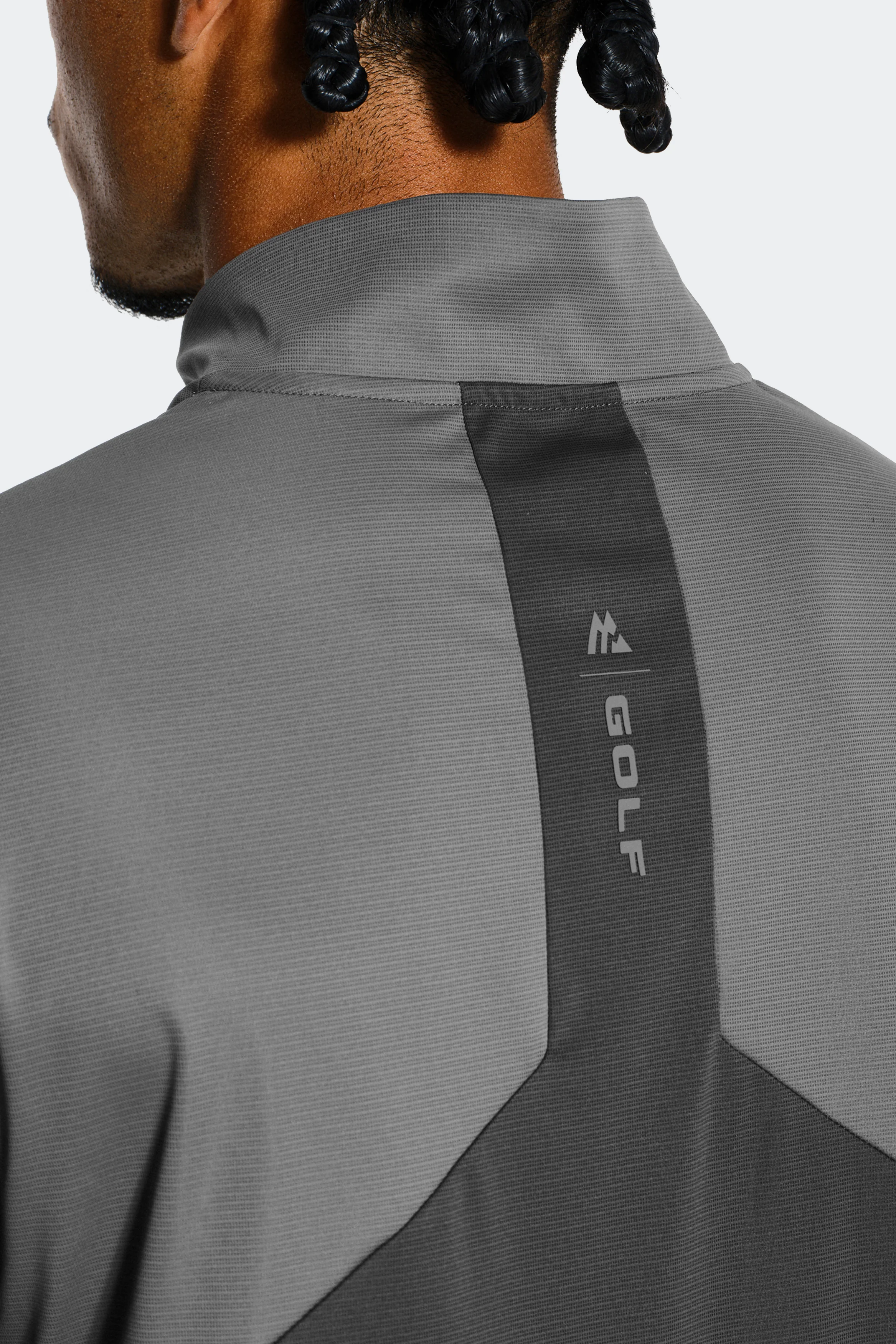 Golf 1/4 Zip - Cement Grey/Asphalt - Image 5