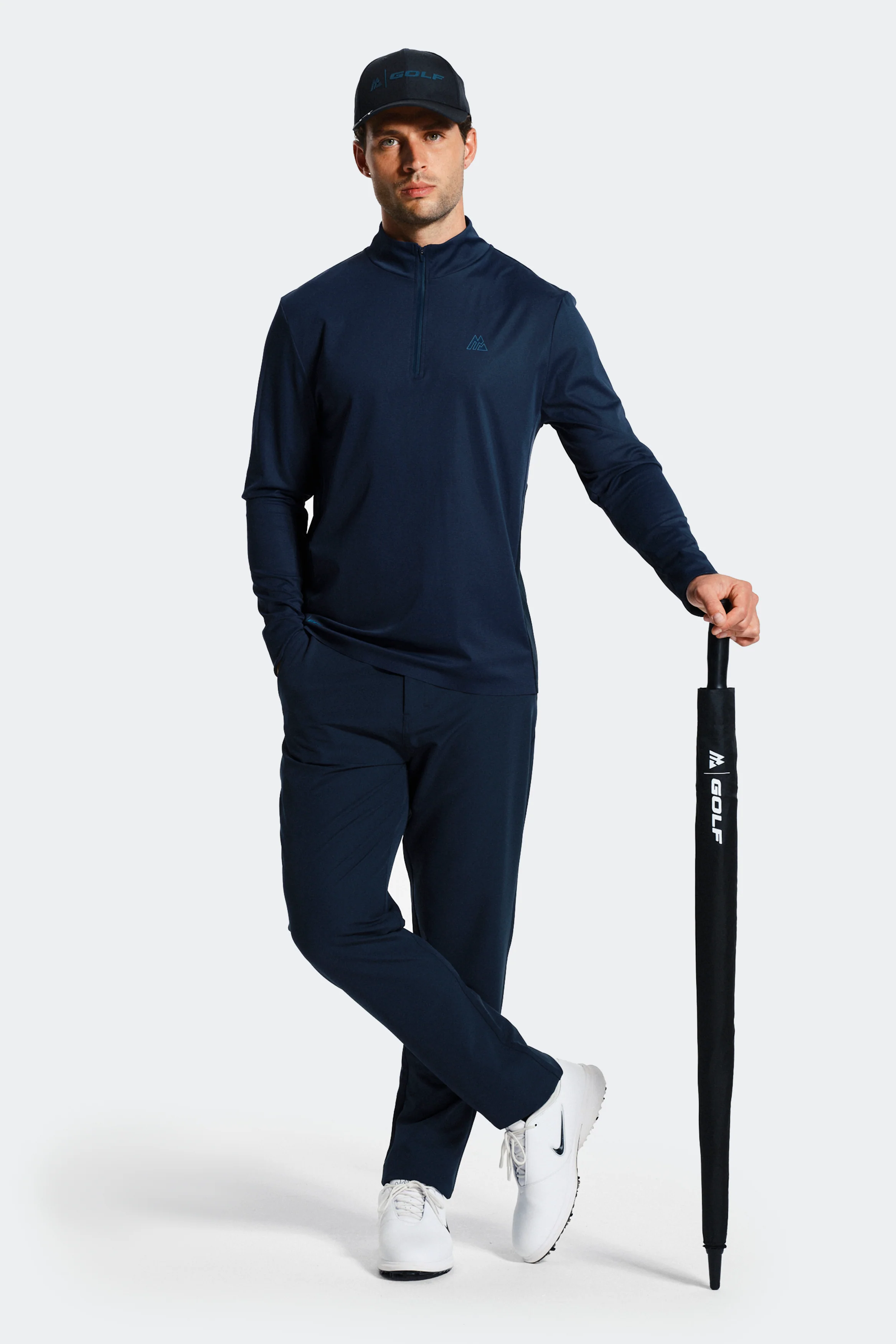Golf 1/4 Zip - Midnight Blue/Navy Void - Image 6