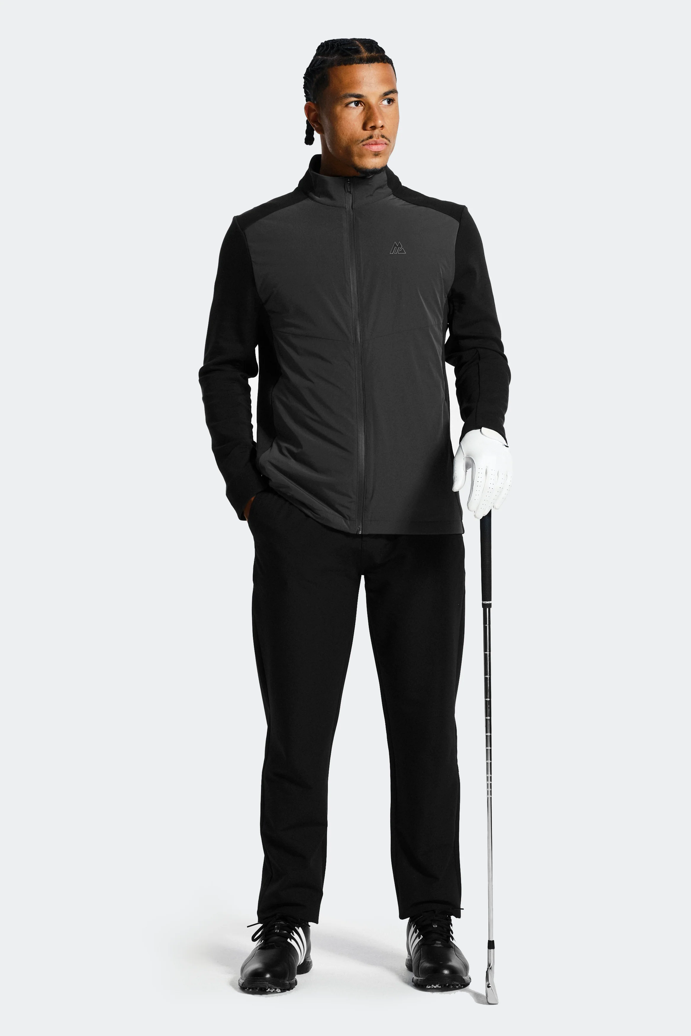Golf Hybrid Jacket - Onyx/Black - Image 7