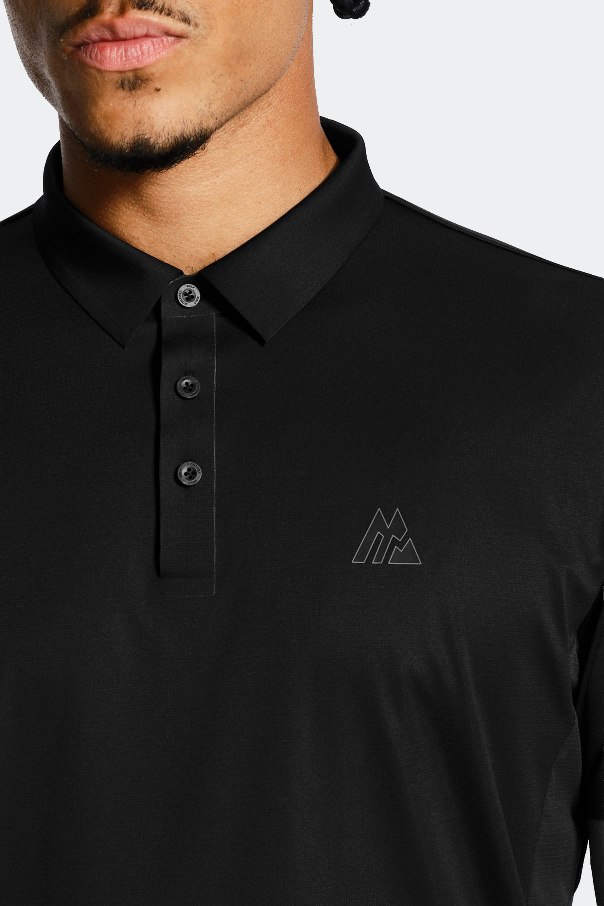 Golf Polo - Black/Onyx - Image 3