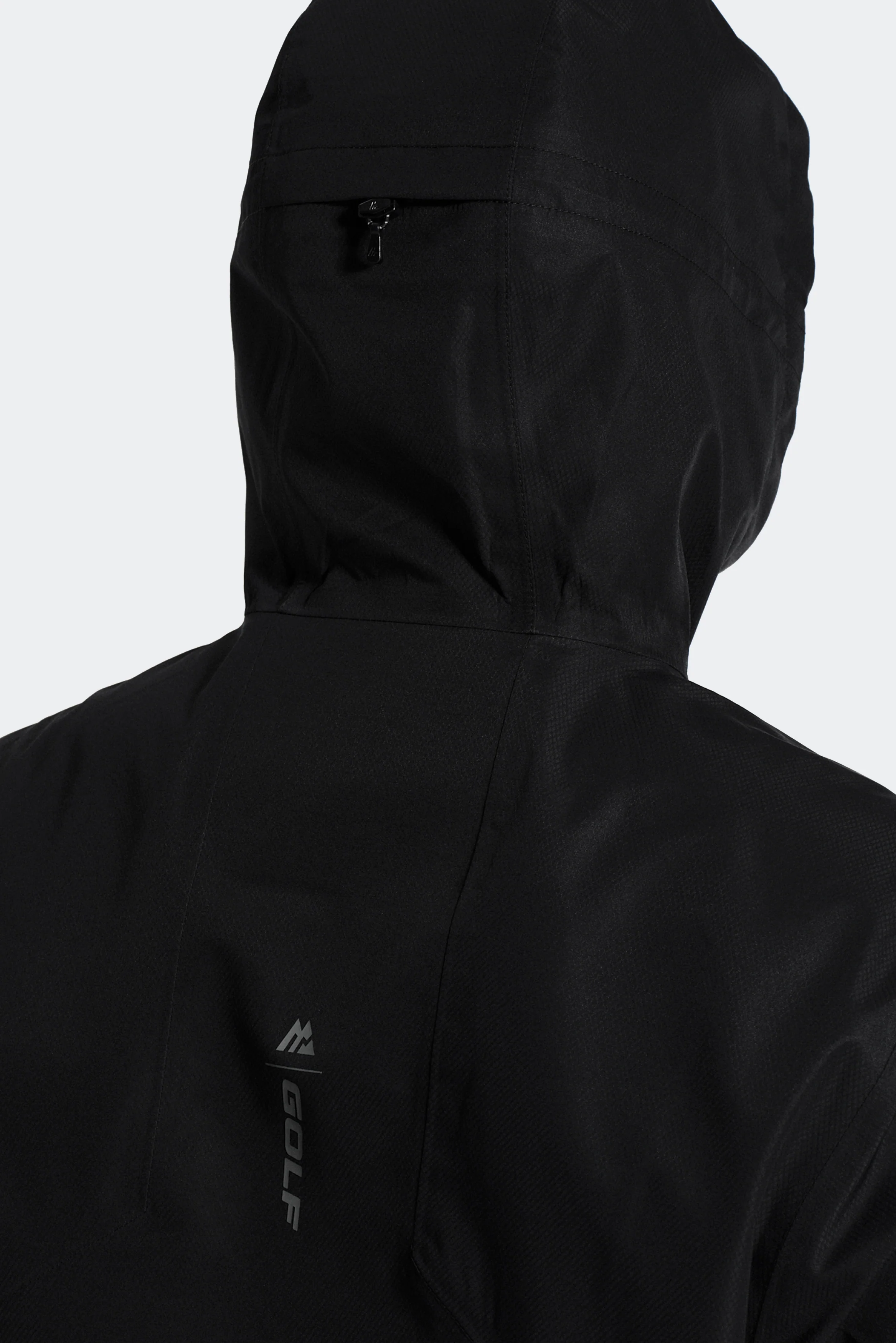 Golf Waterproof Jacket - Black/Onyx - Image 6