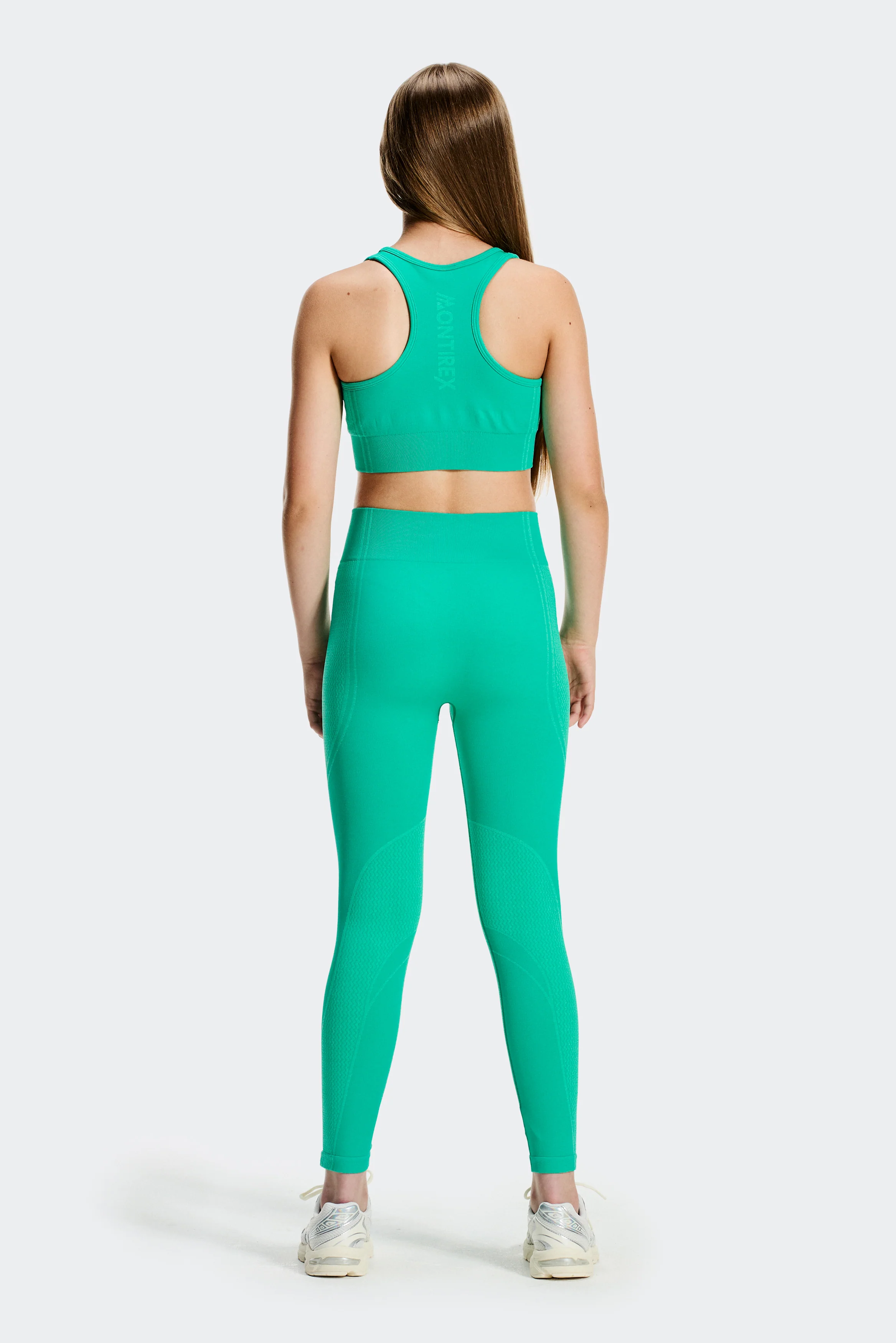 Girls Harmony Legging - Natural Spring/Tropical Lagoon - Image 4