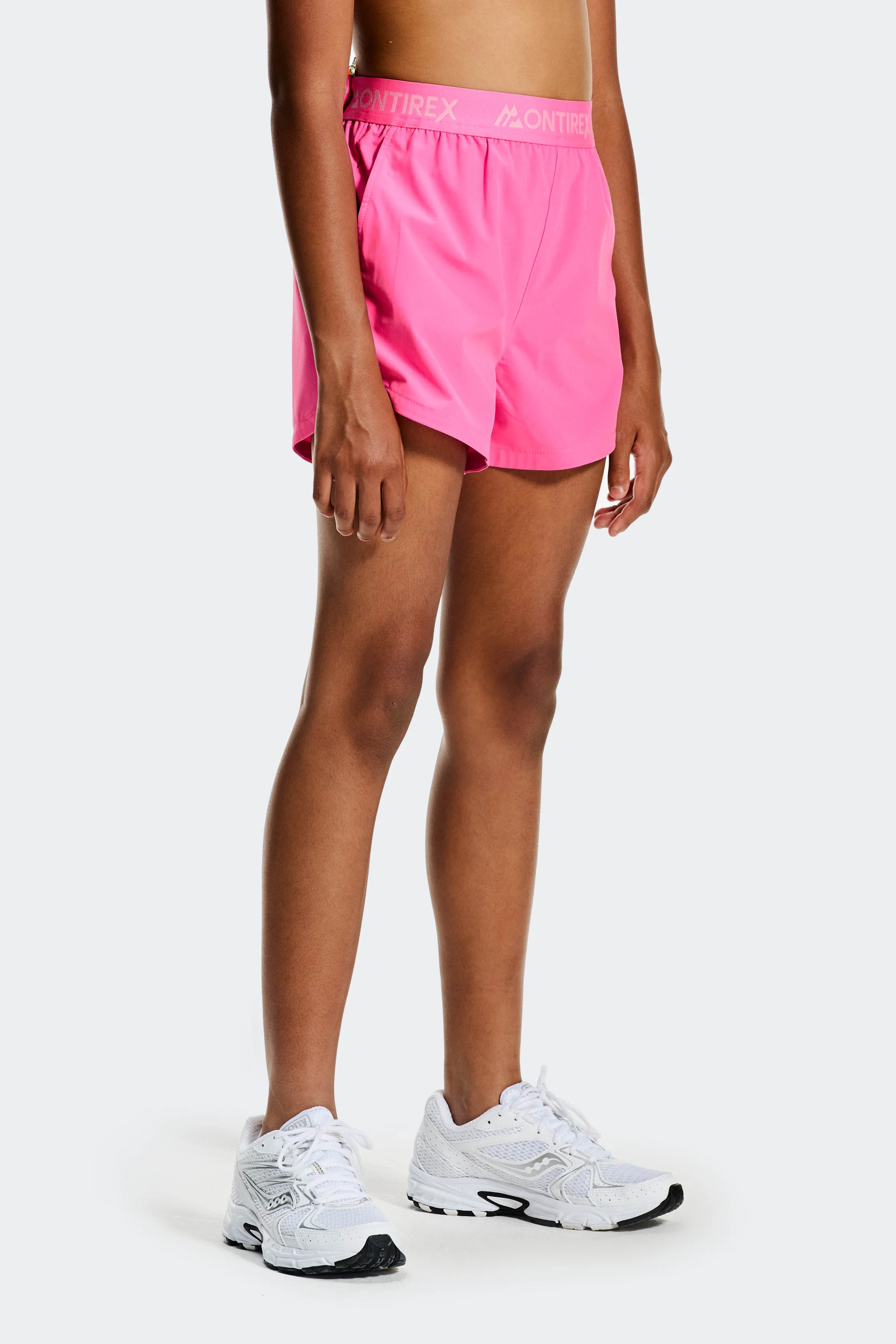 Girls Icon Woven Short - Fuchsia - Image 2