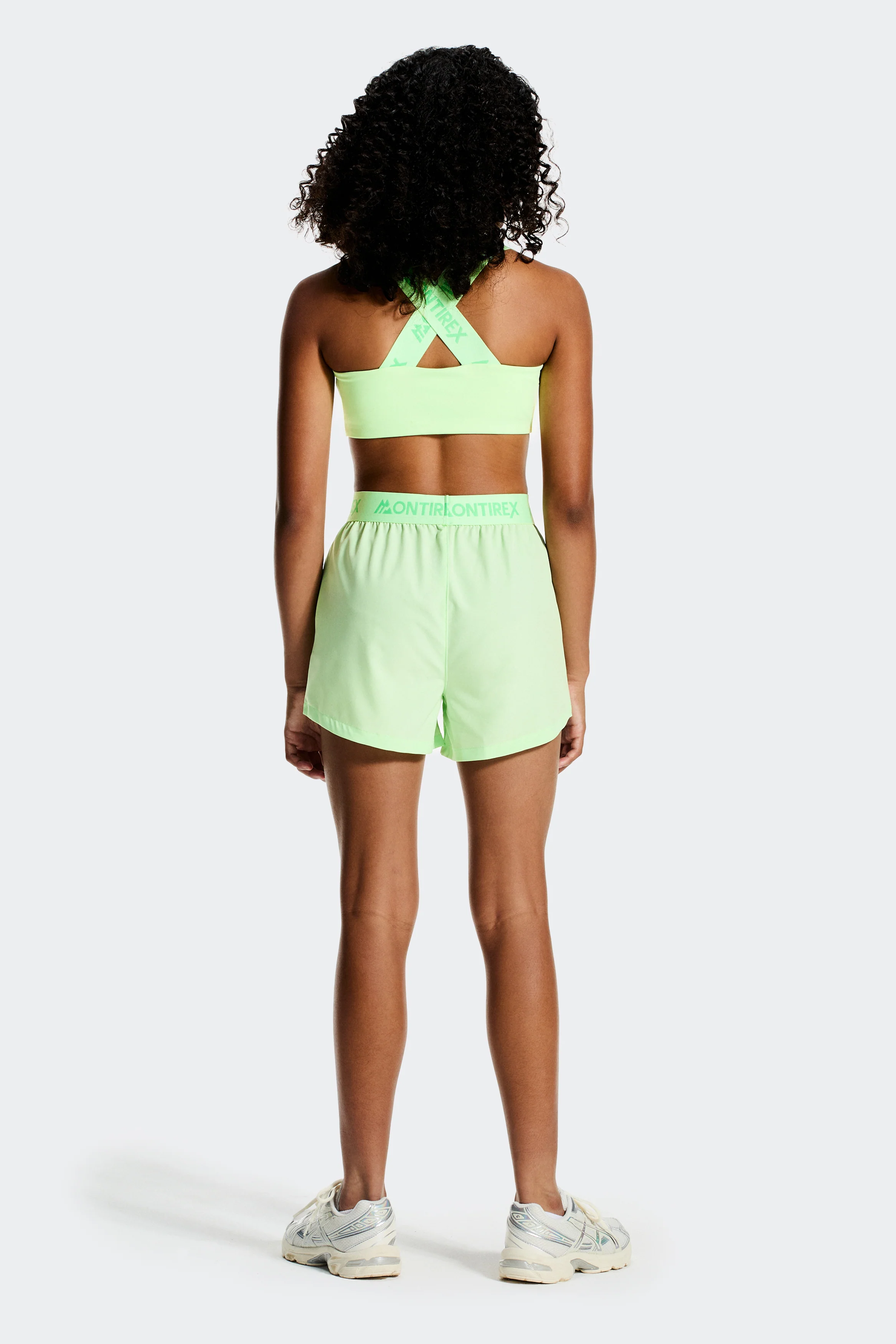 Girls Icon Woven Short - Iced Matcha - Image 4