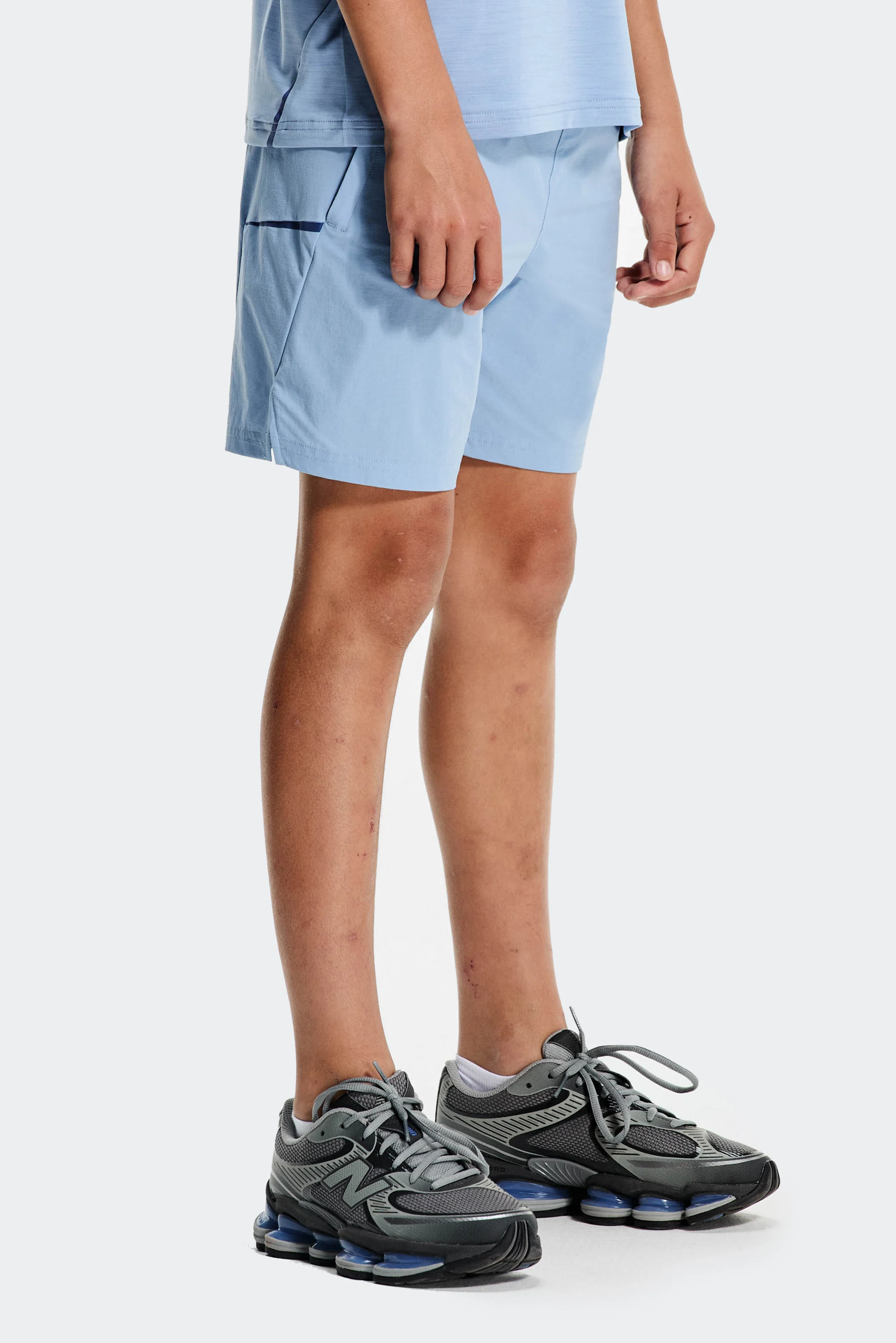 Boys Ignite Short - Cloudy Blue/Marine Blue - Image 2