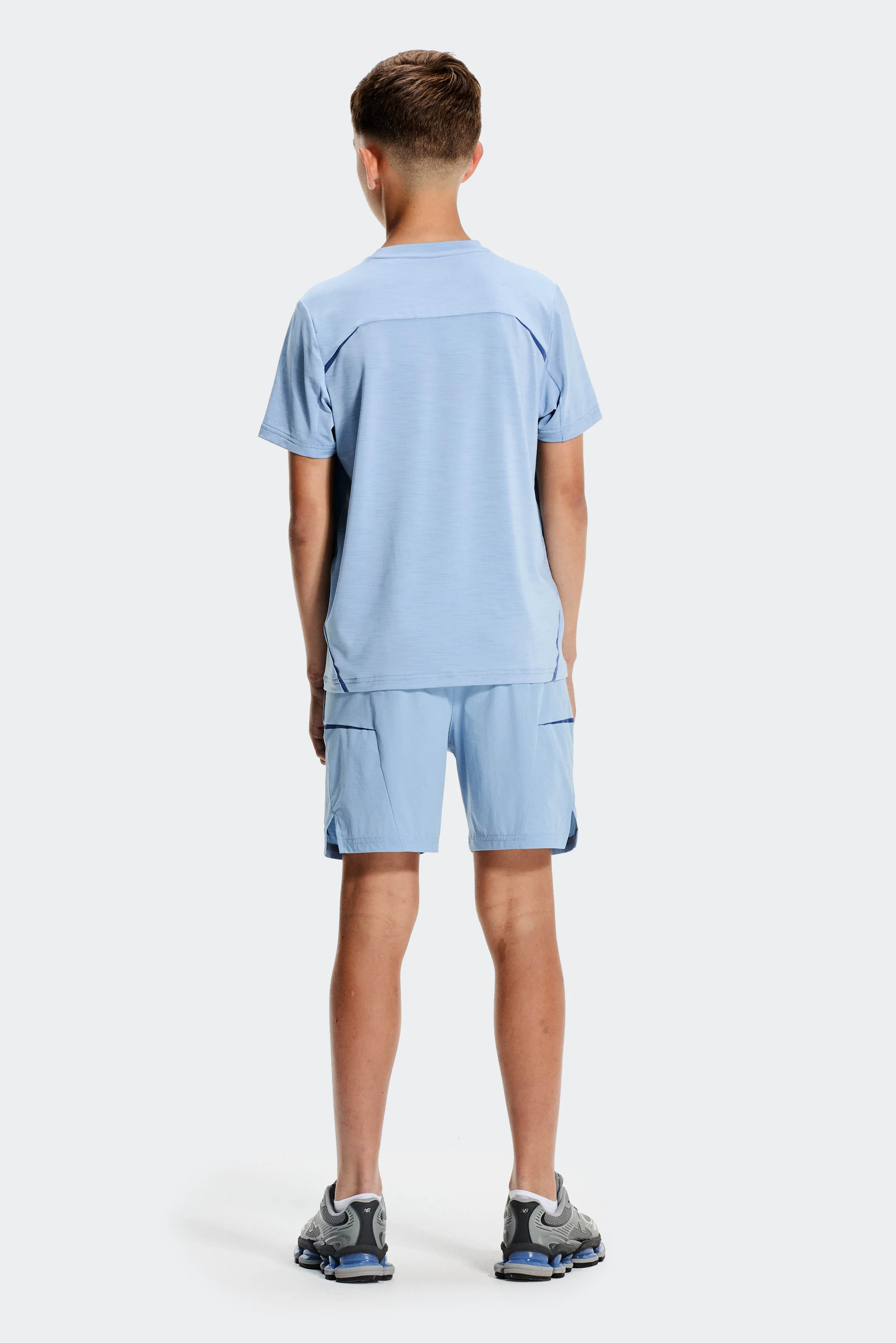 Boys Ignite Short - Cloudy Blue/Marine Blue - Image 4