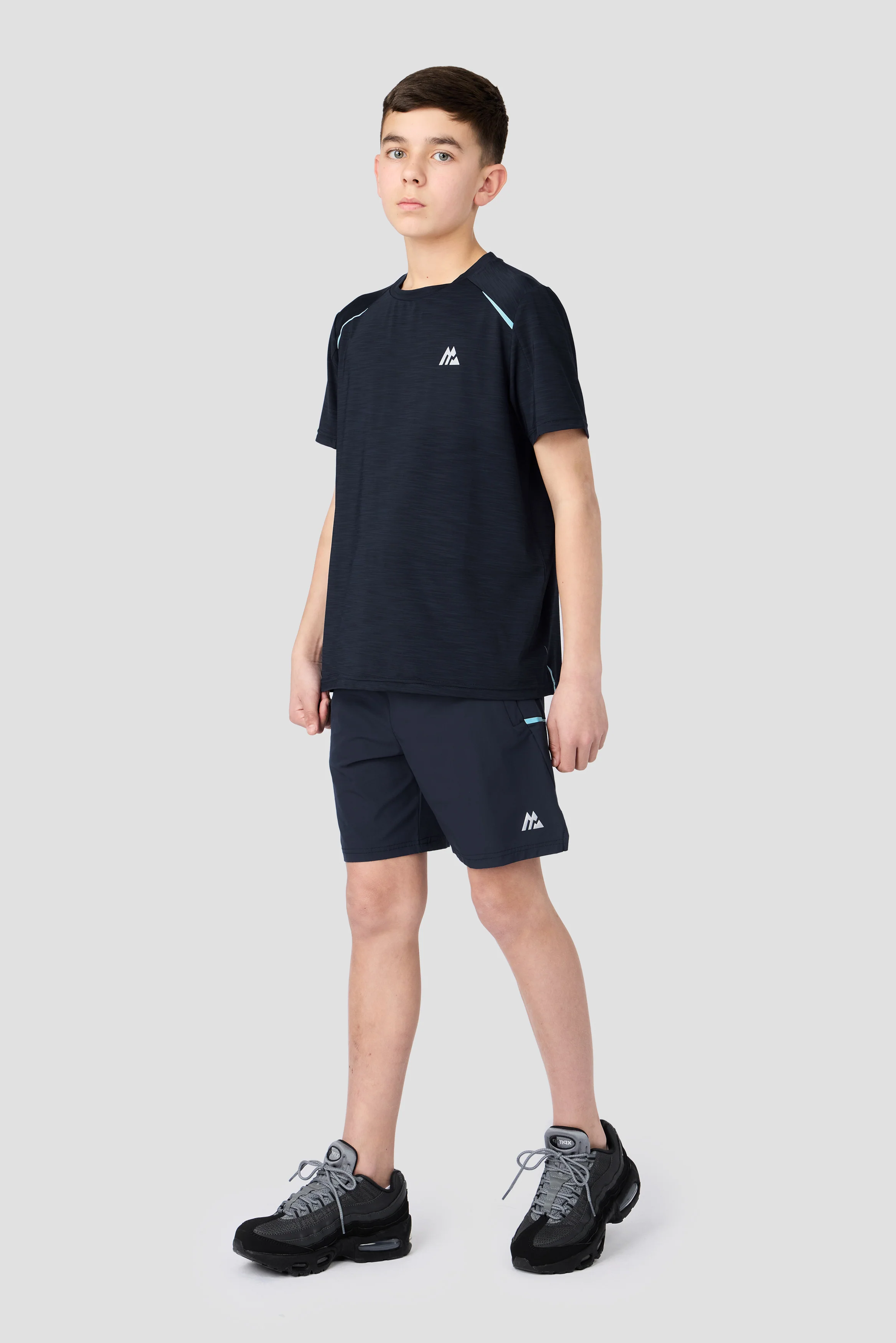 Boys Ignite Short - Midnight Blue/Neon Sky - Image 3