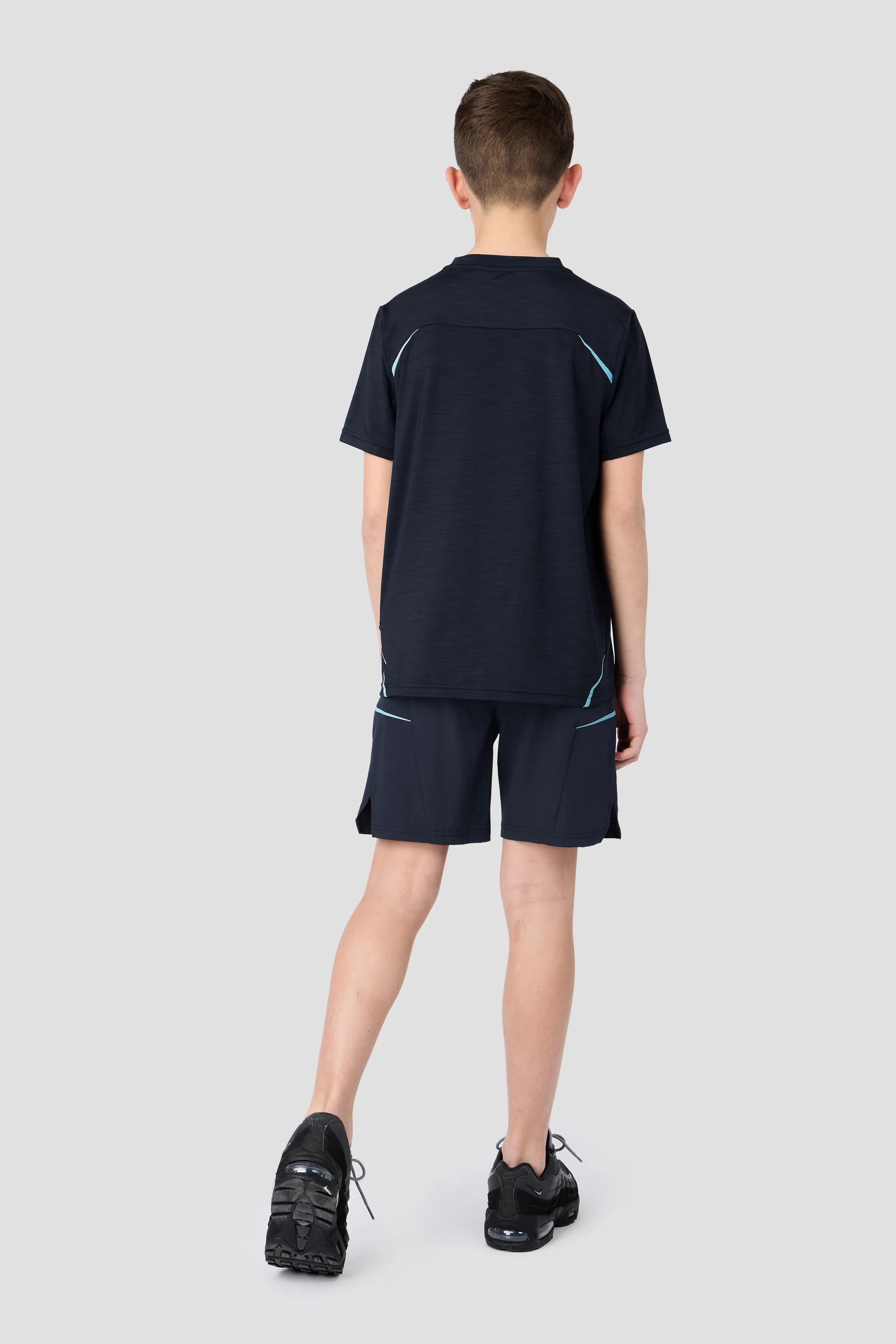 Boys Ignite Short - Midnight Blue/Neon Sky - Image 4