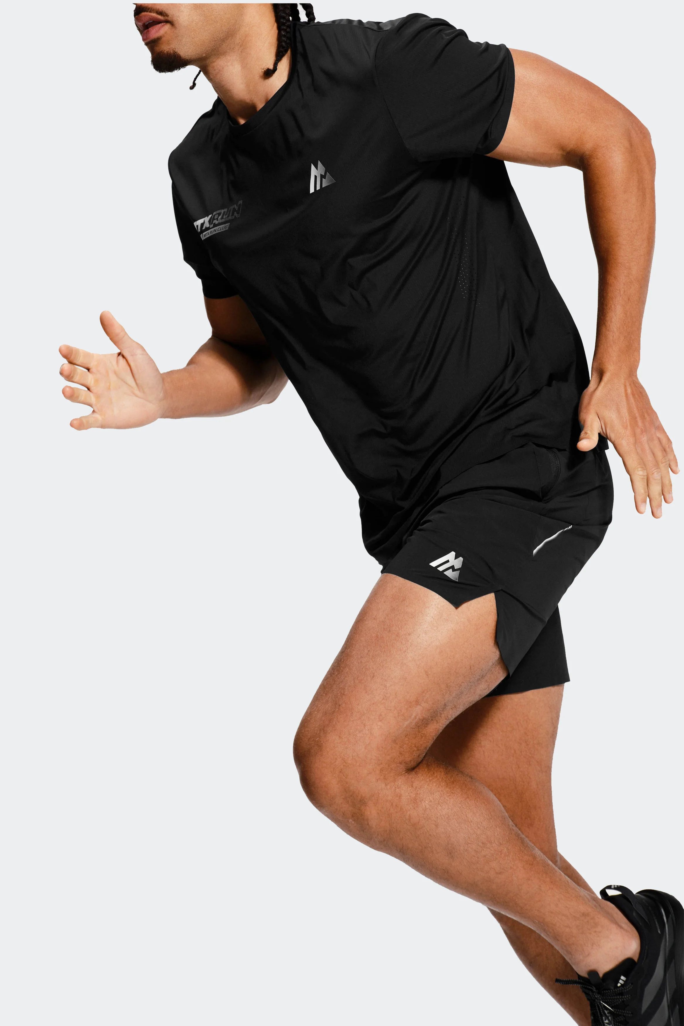 MTX Run Vertex T-Shirt - Black - Image 7