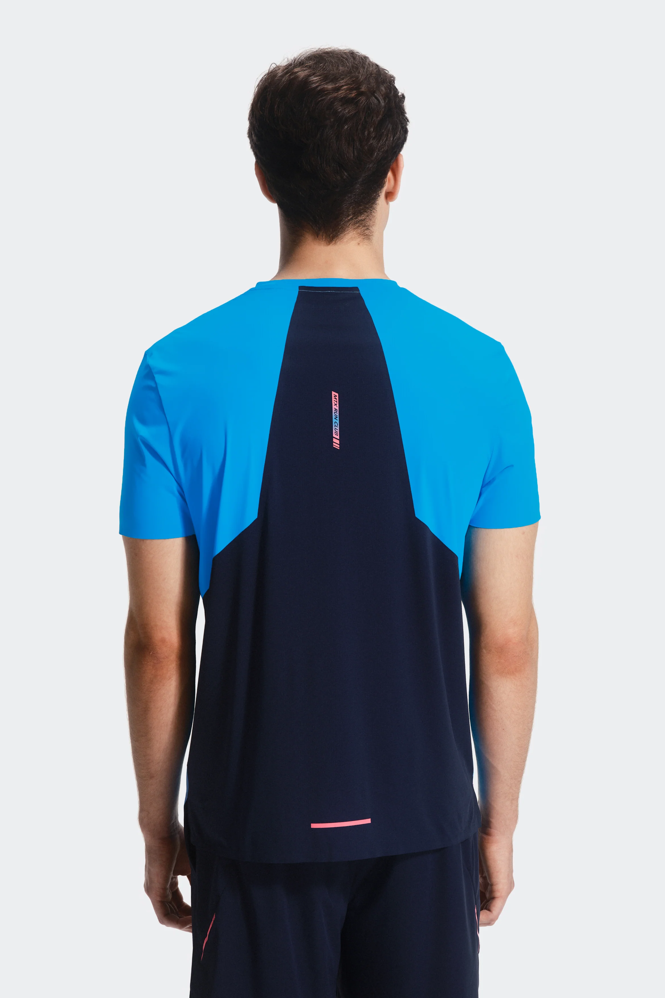MTX Run Vertex T-Shirt - Maya Blue/Midnight Blue - Image 2