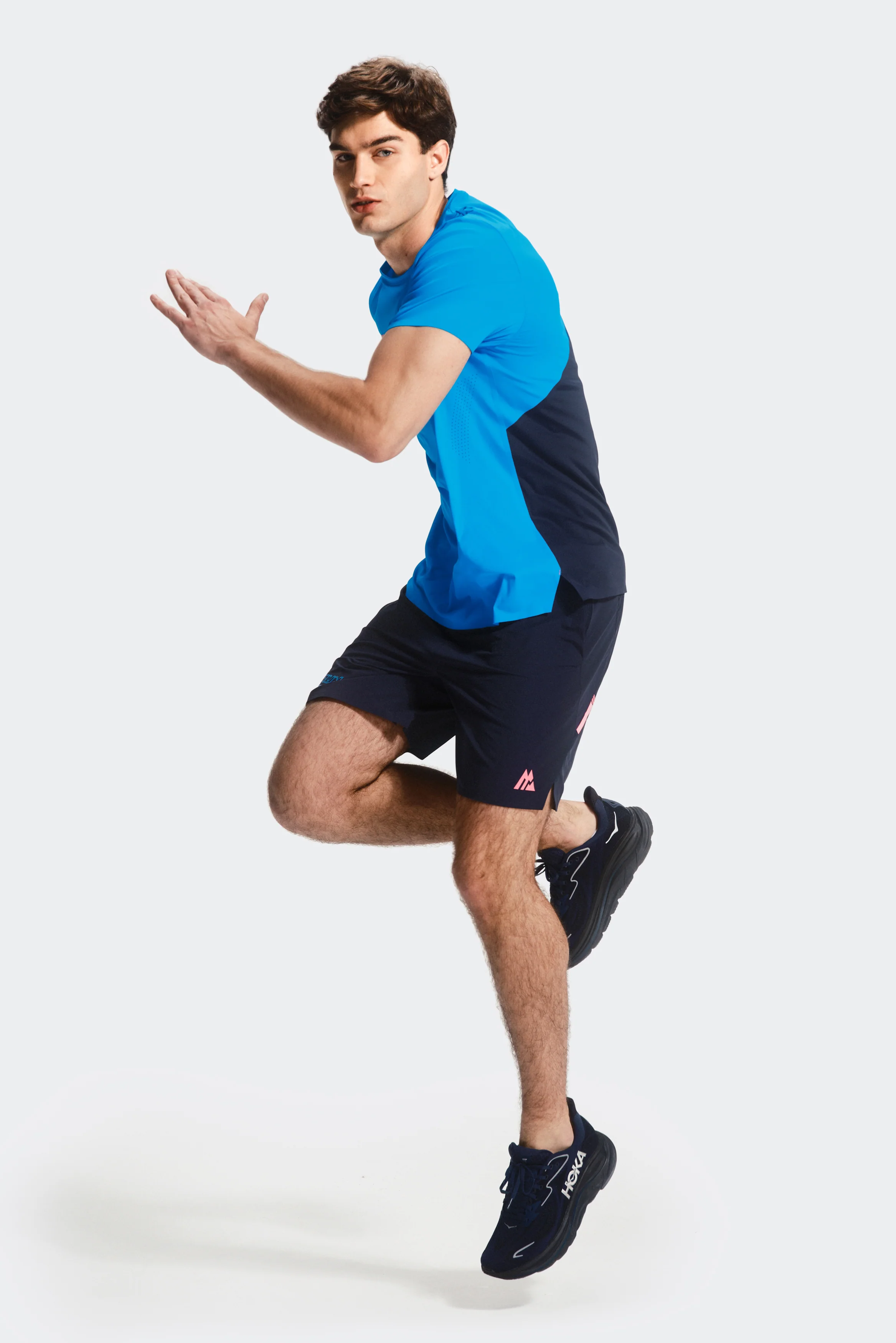 MTX Run Vertex T-Shirt - Maya Blue/Midnight Blue - Image 6