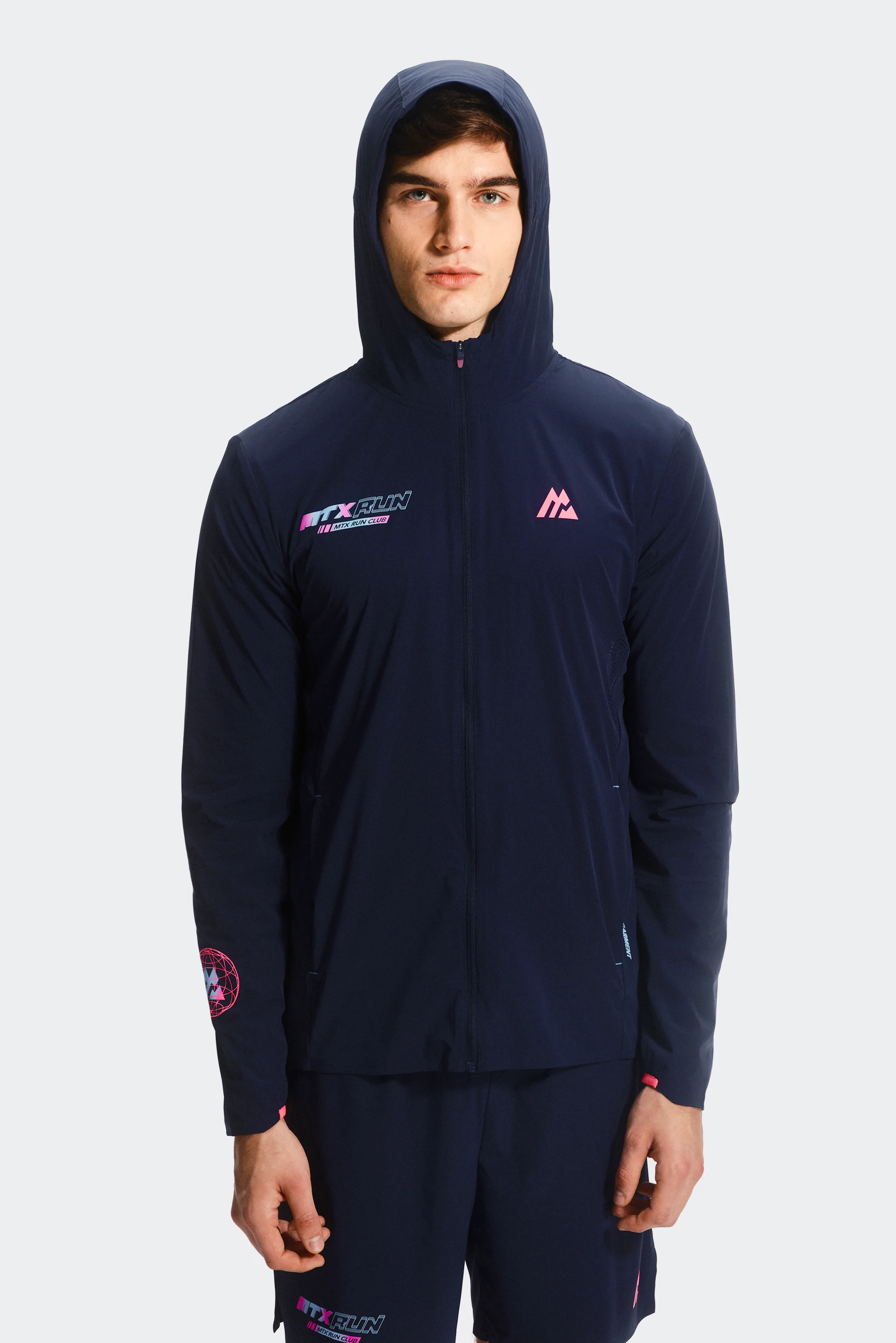 MTX Run Vertex Windbreaker - Midnight Blue - Image 10