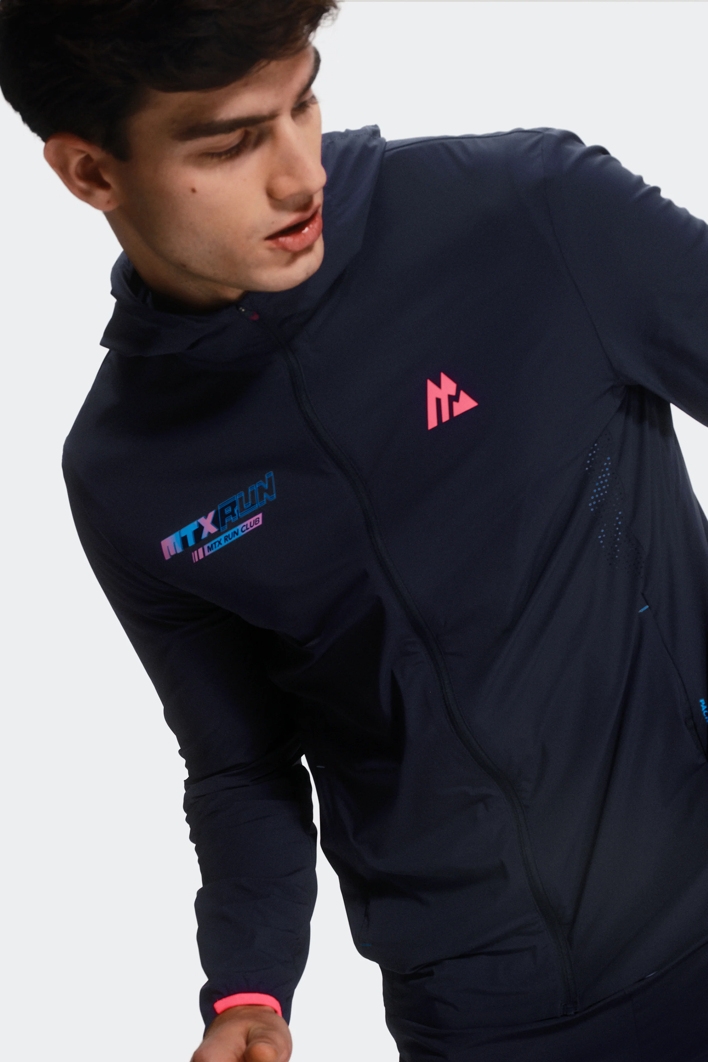 MTX Run Vertex Windbreaker - Midnight Blue - Image 12