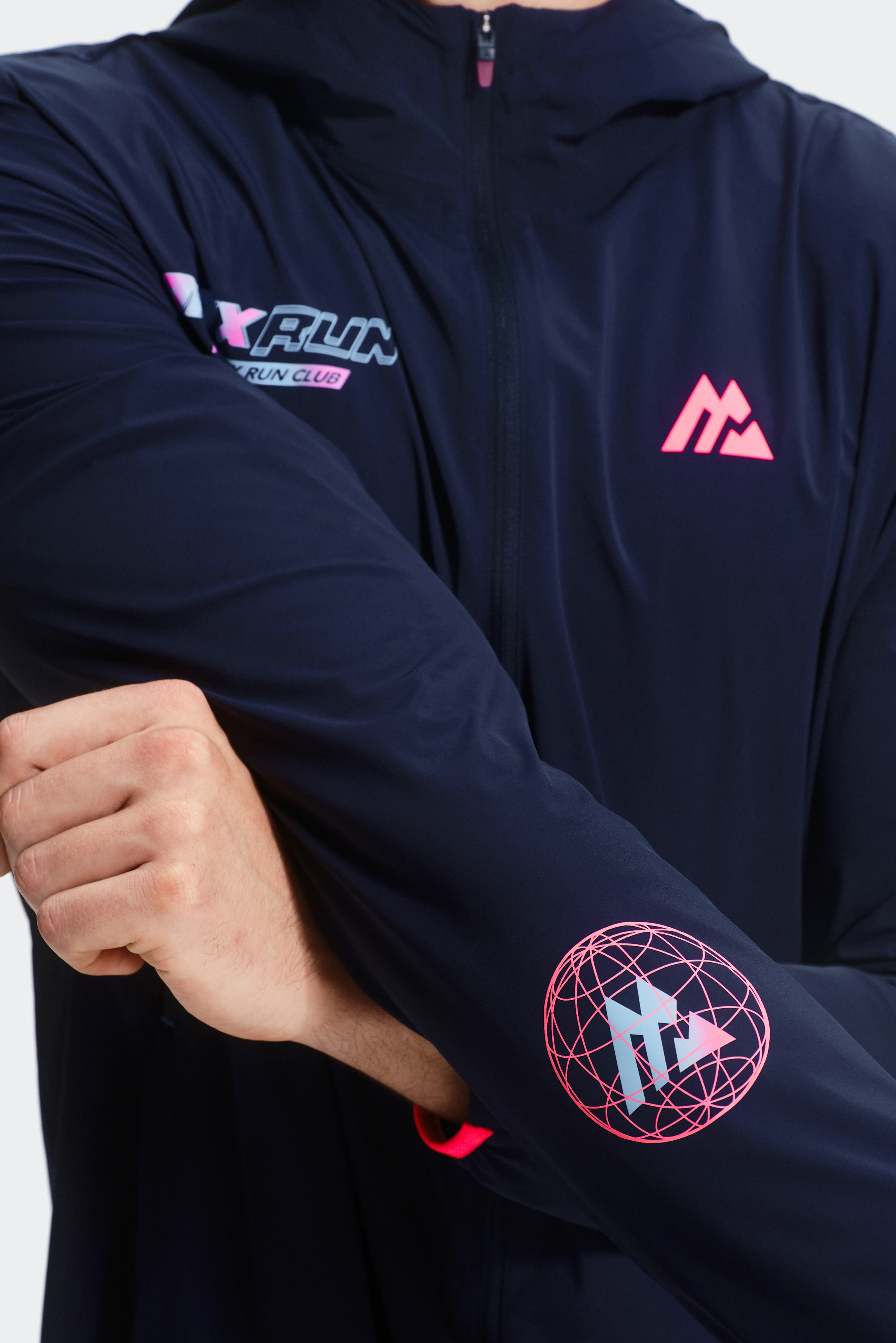 MTX Run Vertex Windbreaker - Midnight Blue - Image 7