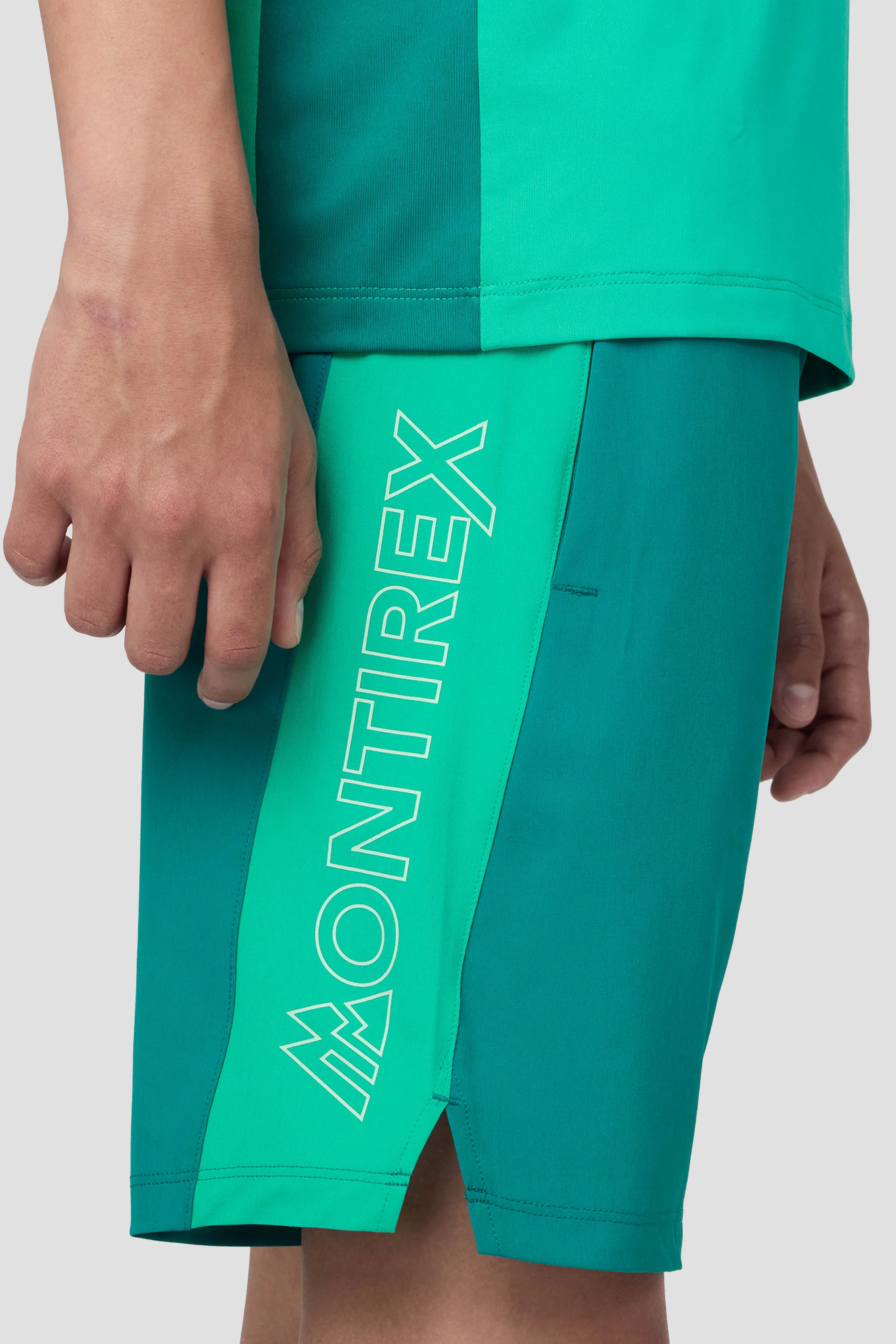 Boys Optic Short - Lagoon Green/Cyber Jade/Duck Egg - Image 6