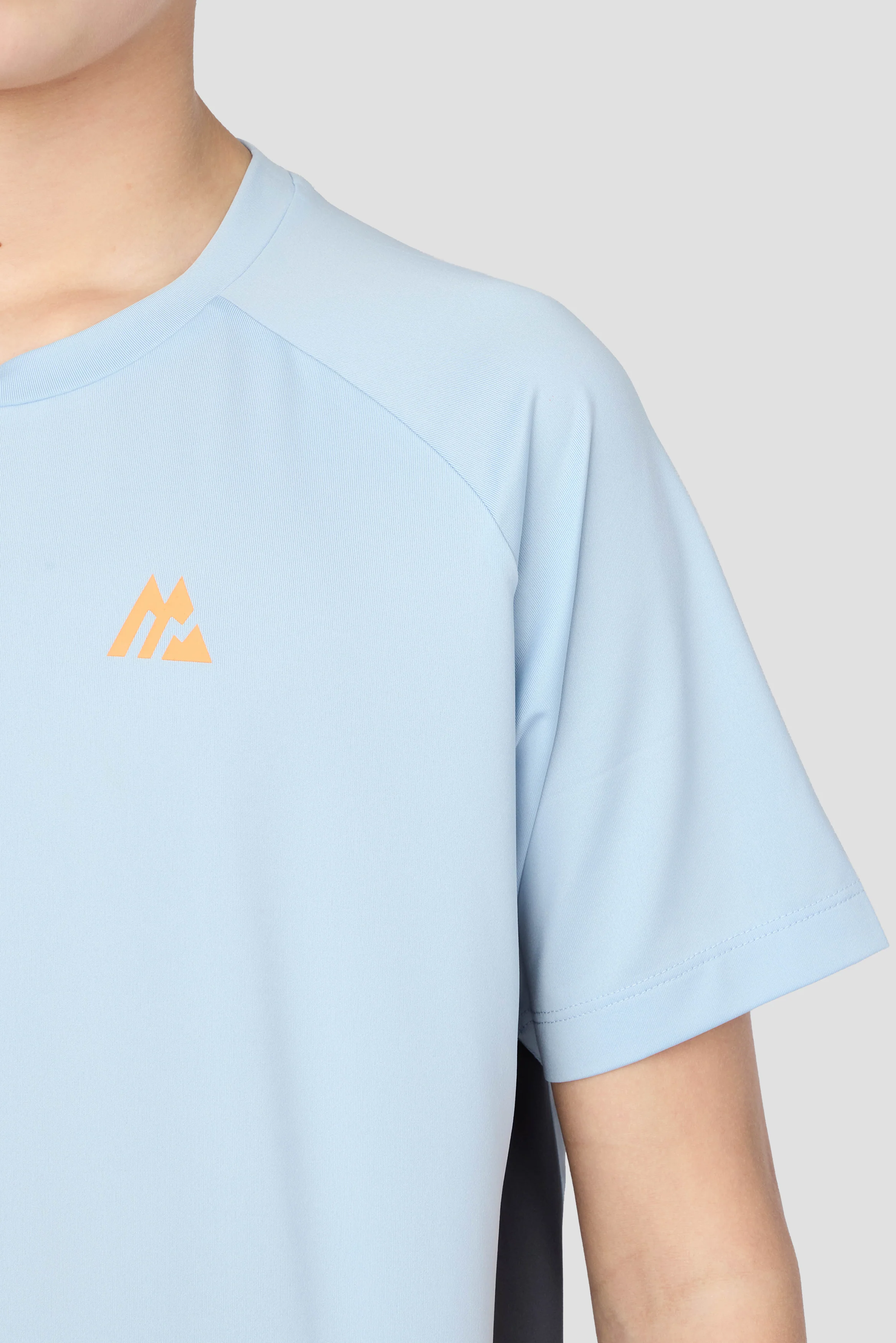 Boys Optic T-Shirt - Summer Mist/Slate Grey/Tangerine Glow - Image 3