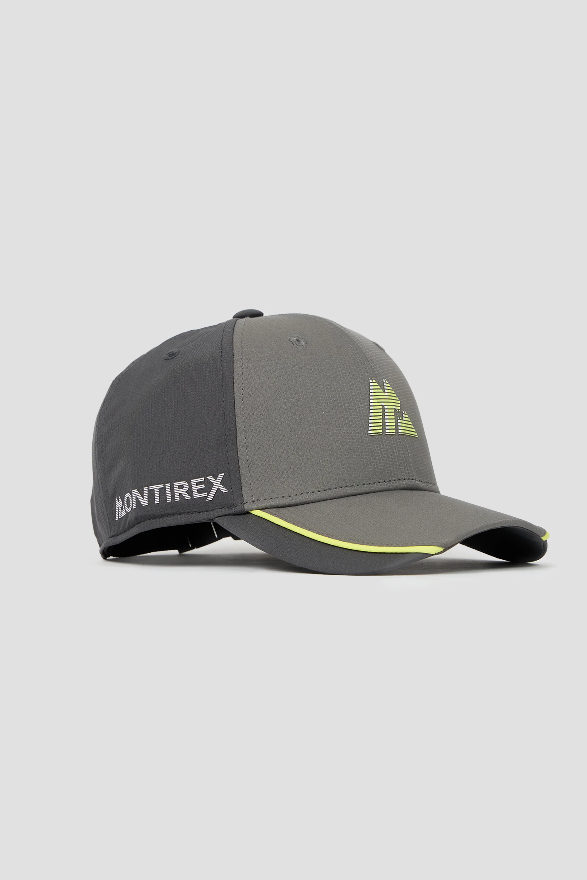 Junior Pace 2.0 Cap - Cement Grey/Asphalt/Electric Lime - Image 3