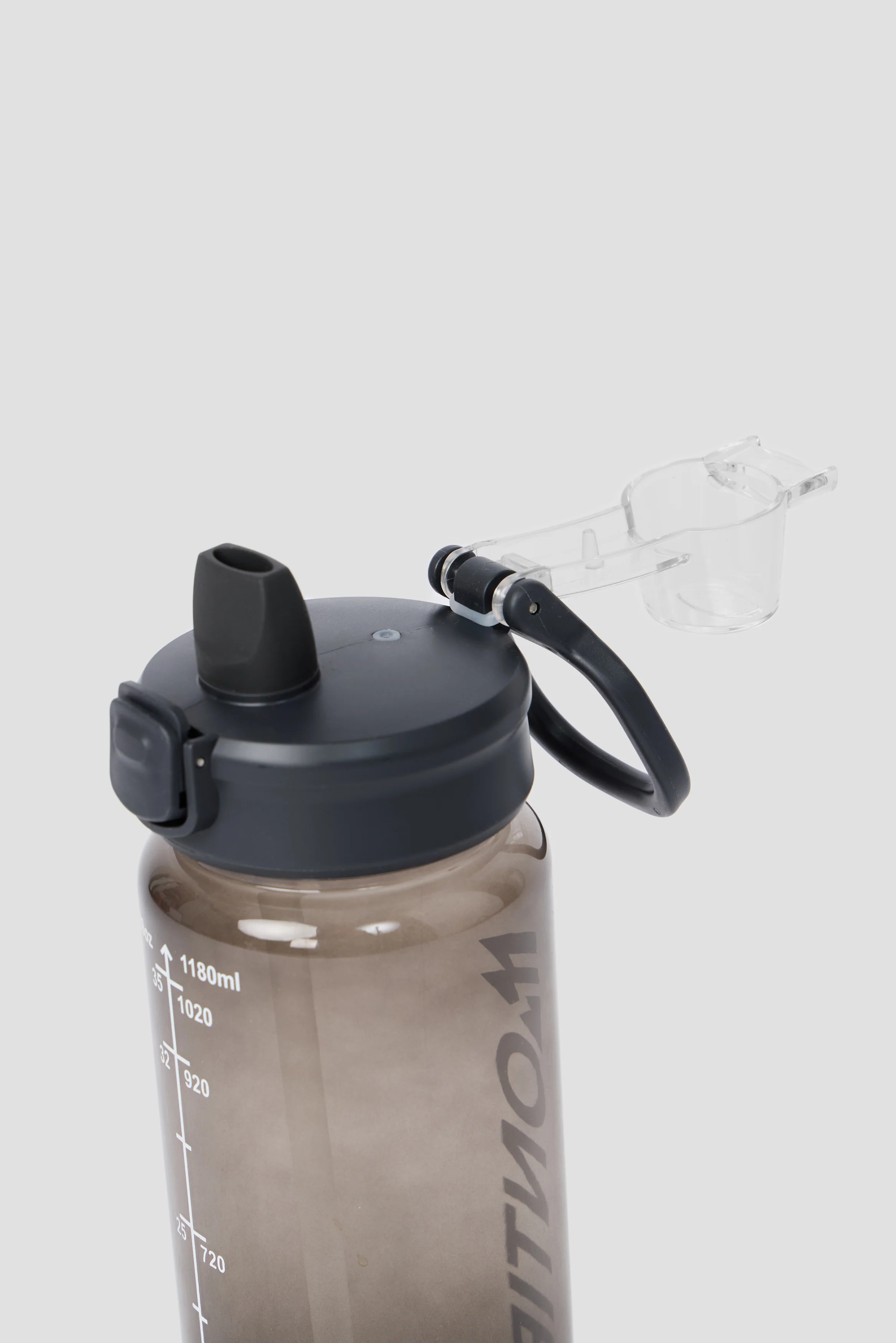 Plastic Push Bottle - Black - Image 3