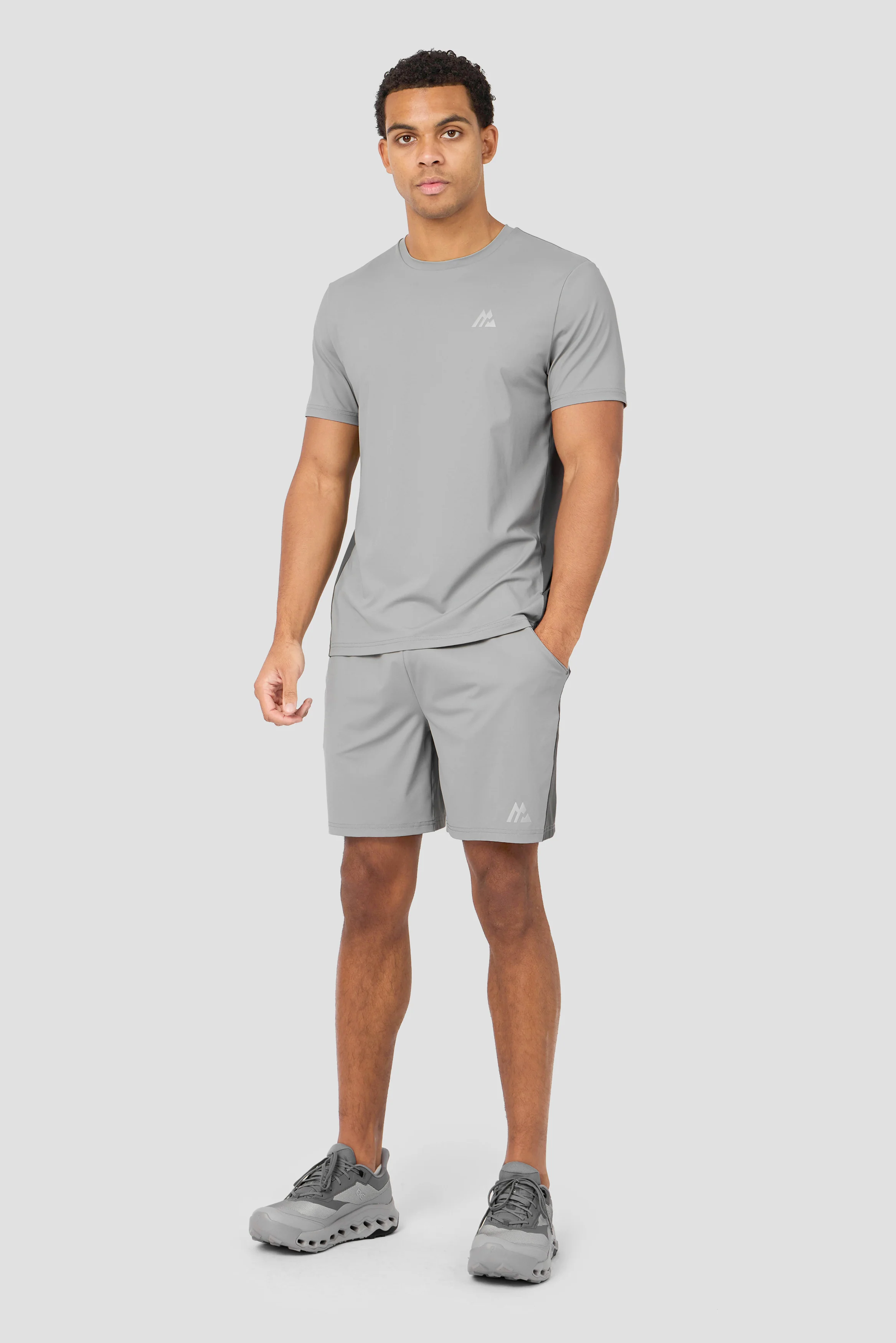 Strive T-Shirt - Platinum Grey/Cement Grey/Light Smoke Grey - Image 5