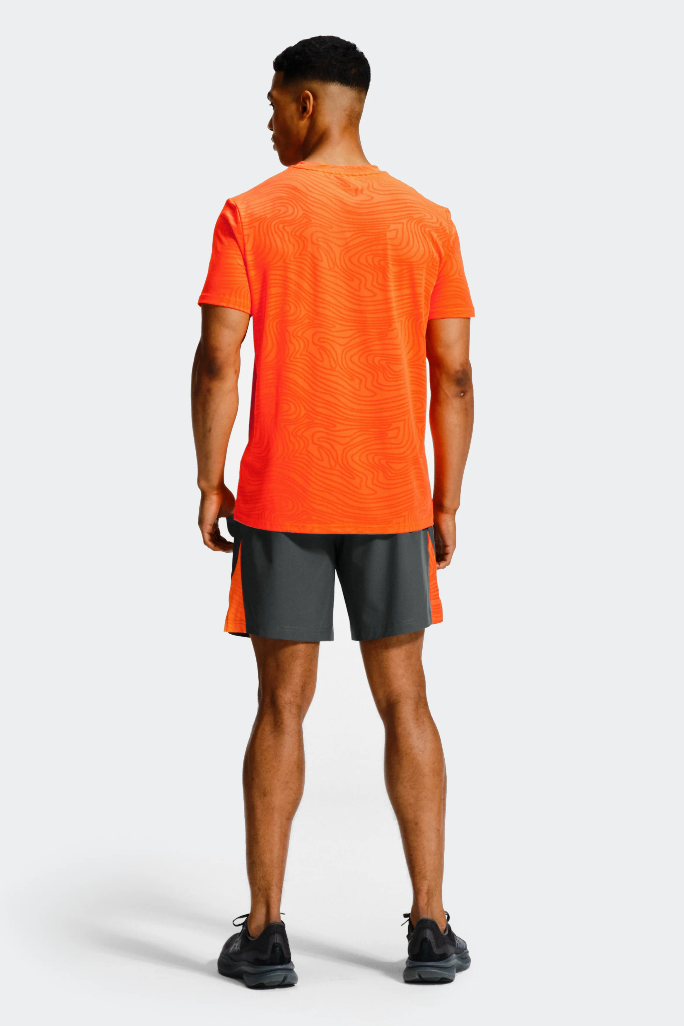 Tide Short - Slate Grey/Fiery Orange - Image 4