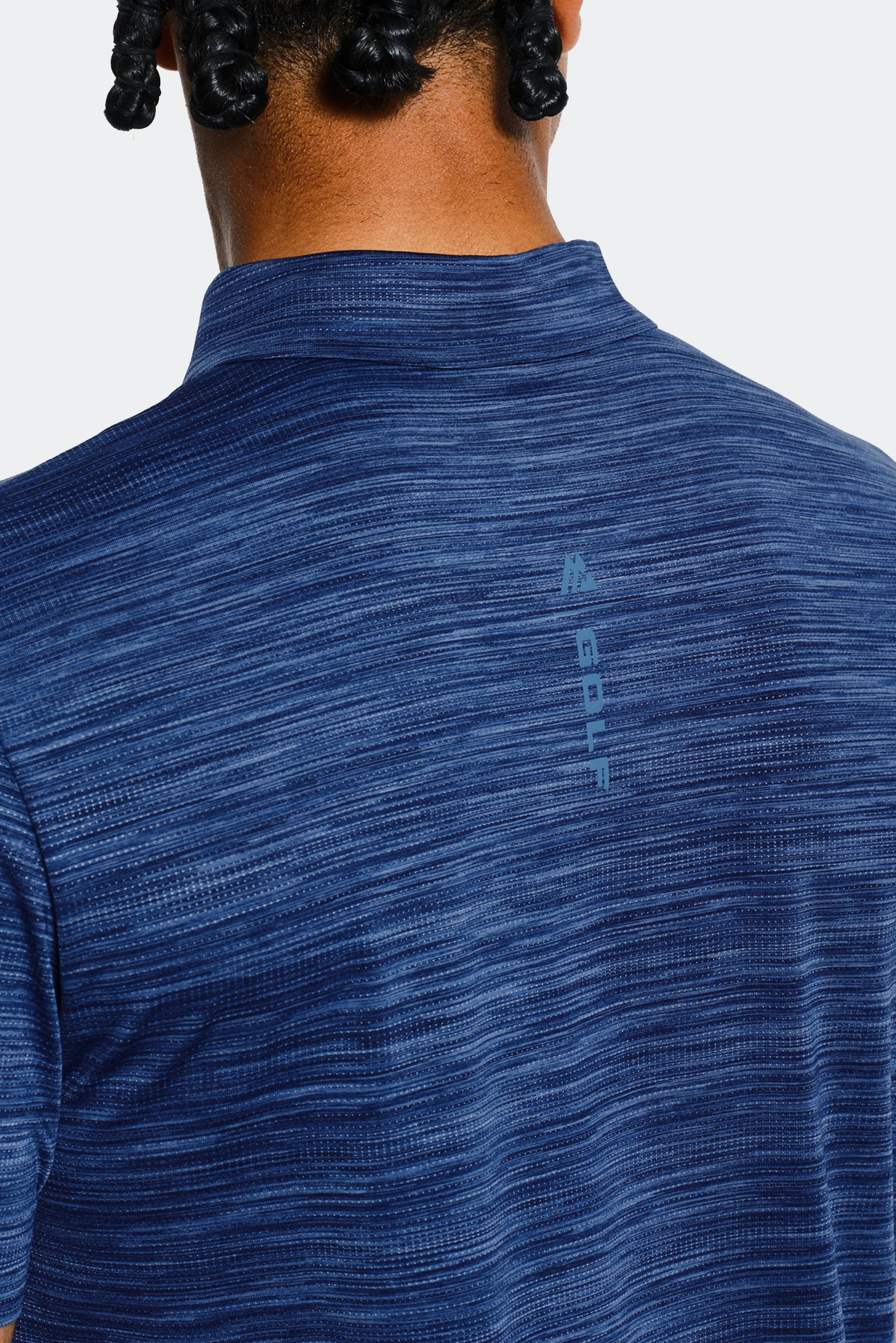 Golf Trail Polo - Navy/Blue Multi - Image 4